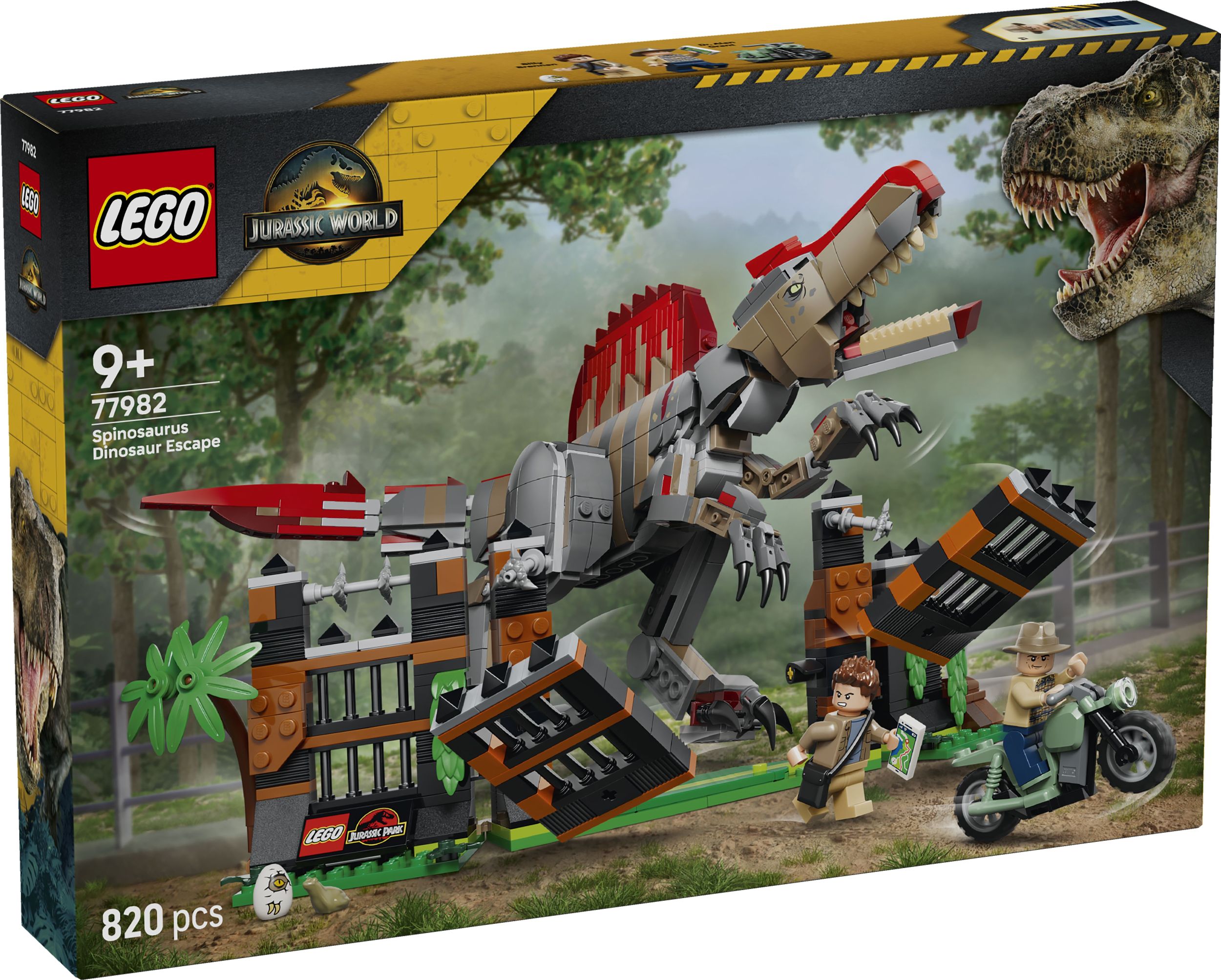 Svět dětí - LEGO® Jurassic World 77982 Útěk dinosaura spinosaura