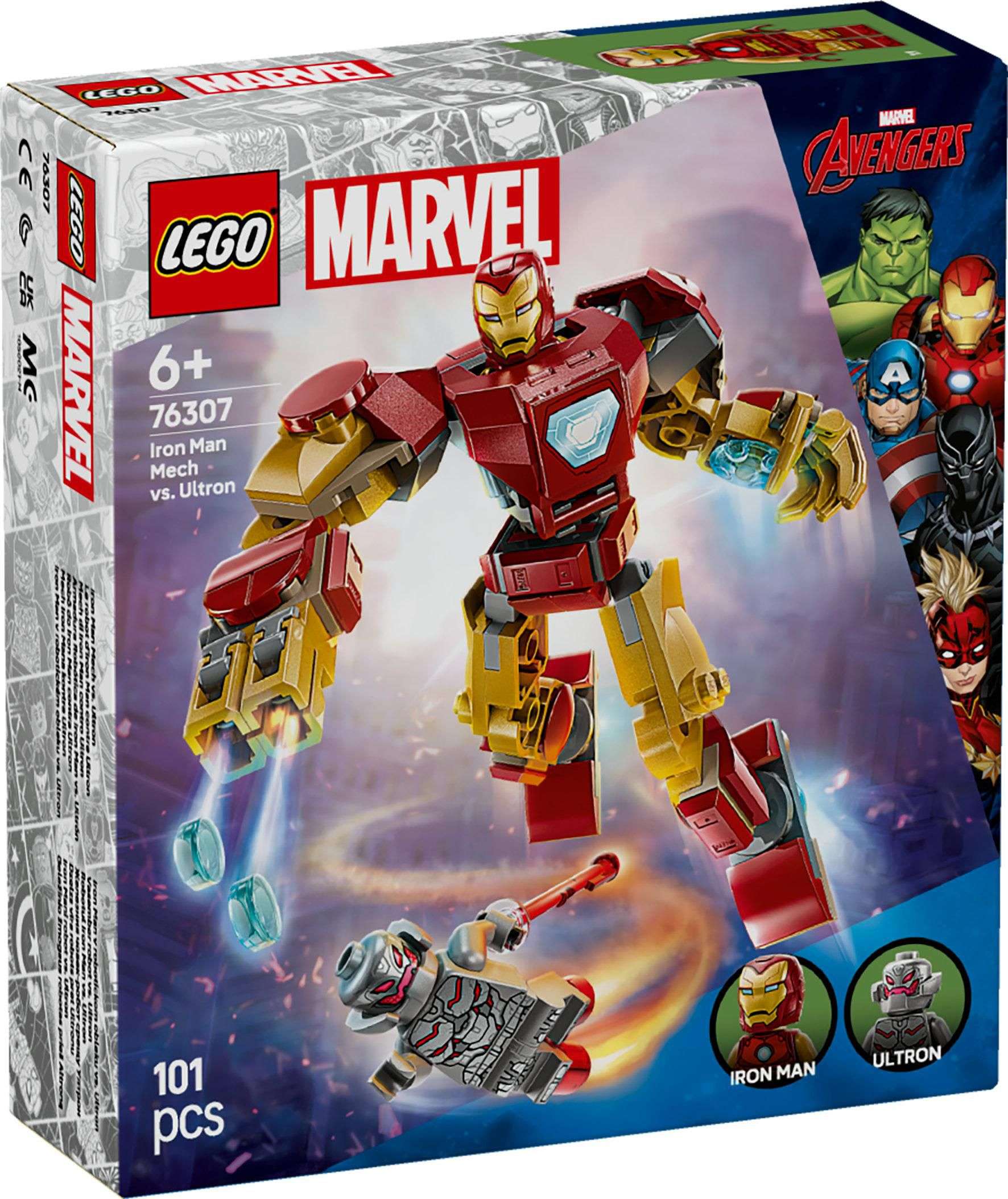 Svět dětí - LEGO® Marvel 76307 Iron Man v robotickém obleku vs. Ultron