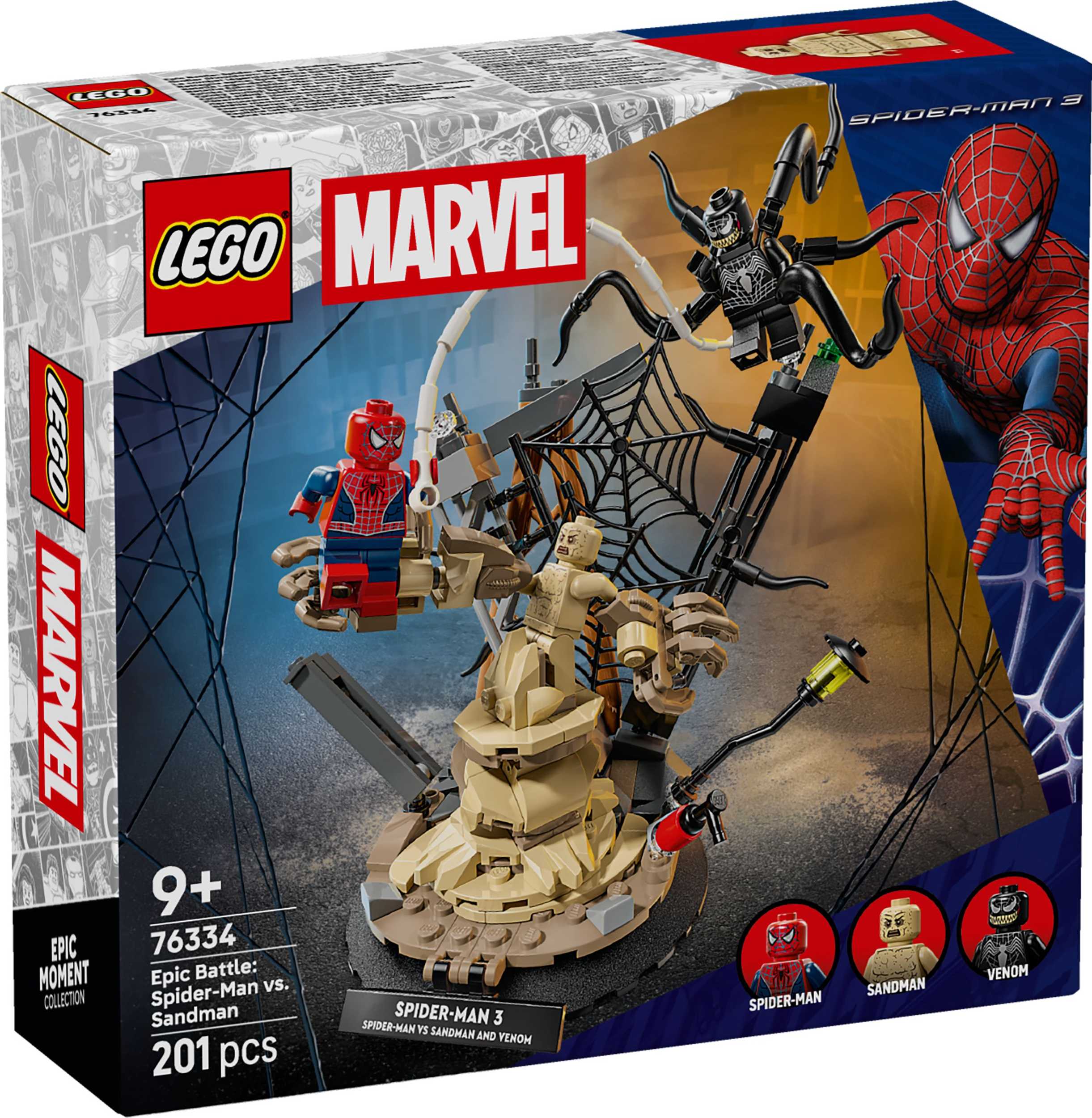 Svět dětí - LEGO® Marvel 76334 Epický souboj: Spider-Man vs. Sandman
