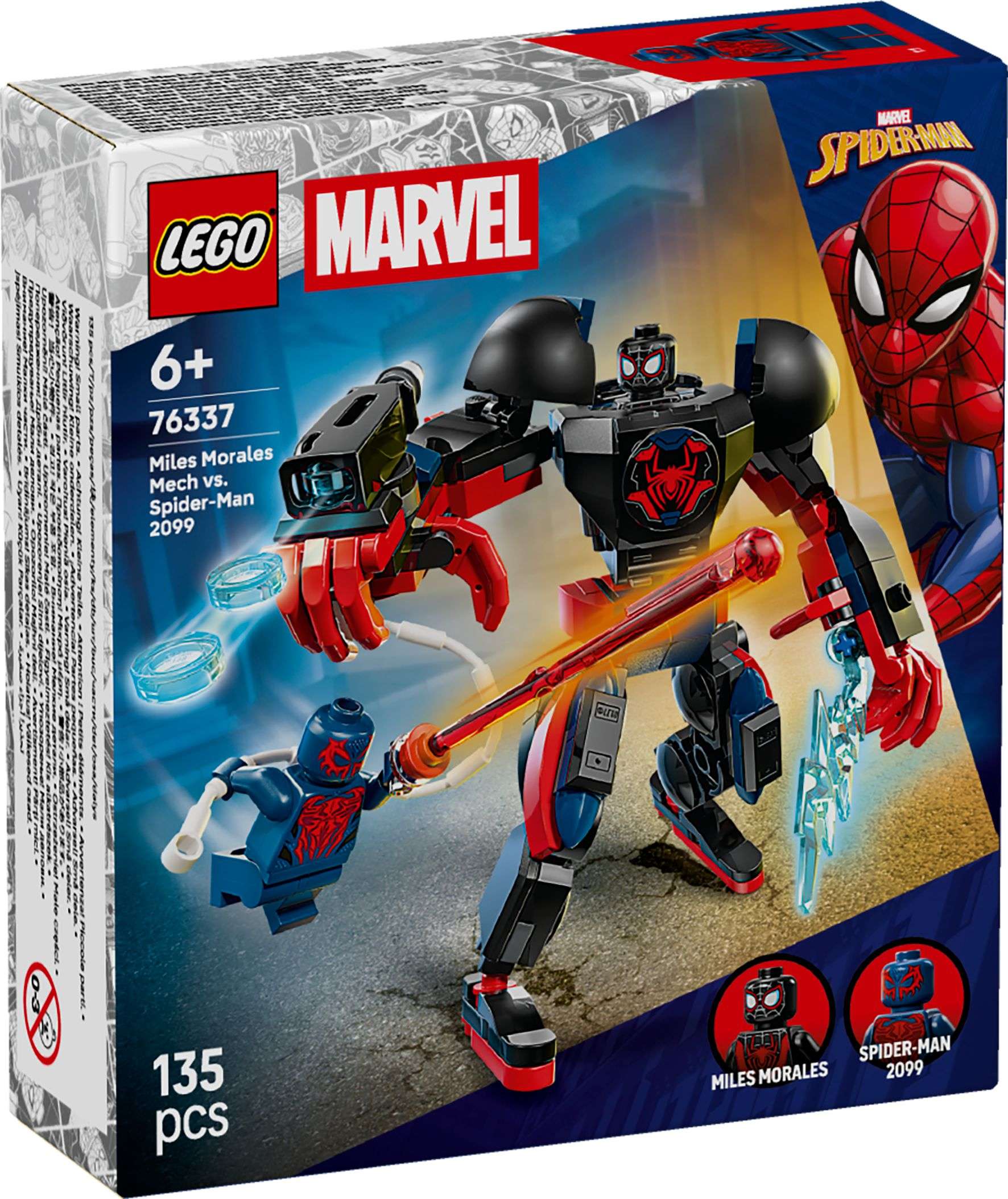 Svět dětí - LEGO® Marvel 76337 Robot Milese Moralese vs. Spider-Man 2099