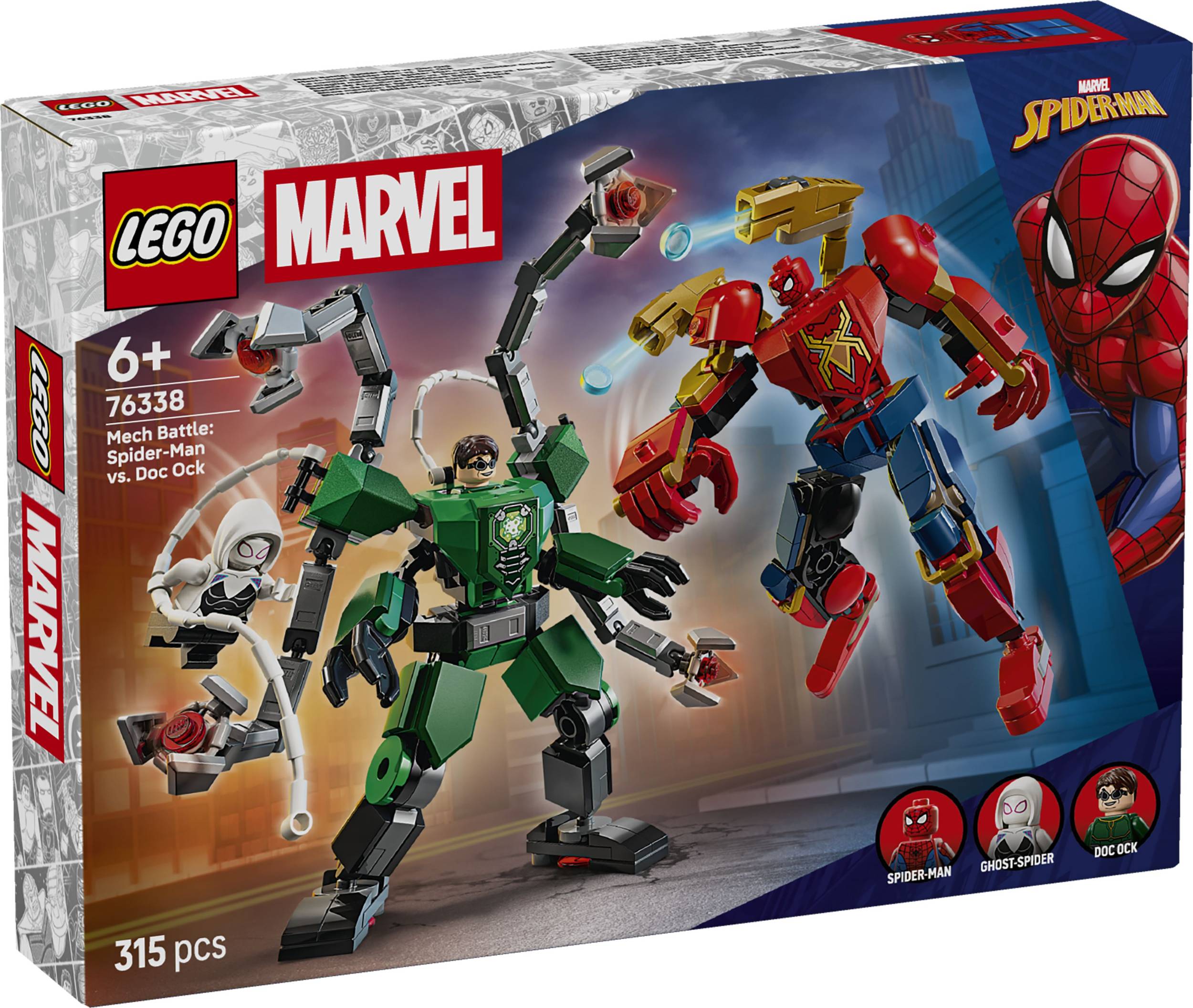Svět dětí - LEGO® Marvel 76338 Bitva robotů: Spider-Man vs. Doc Ock