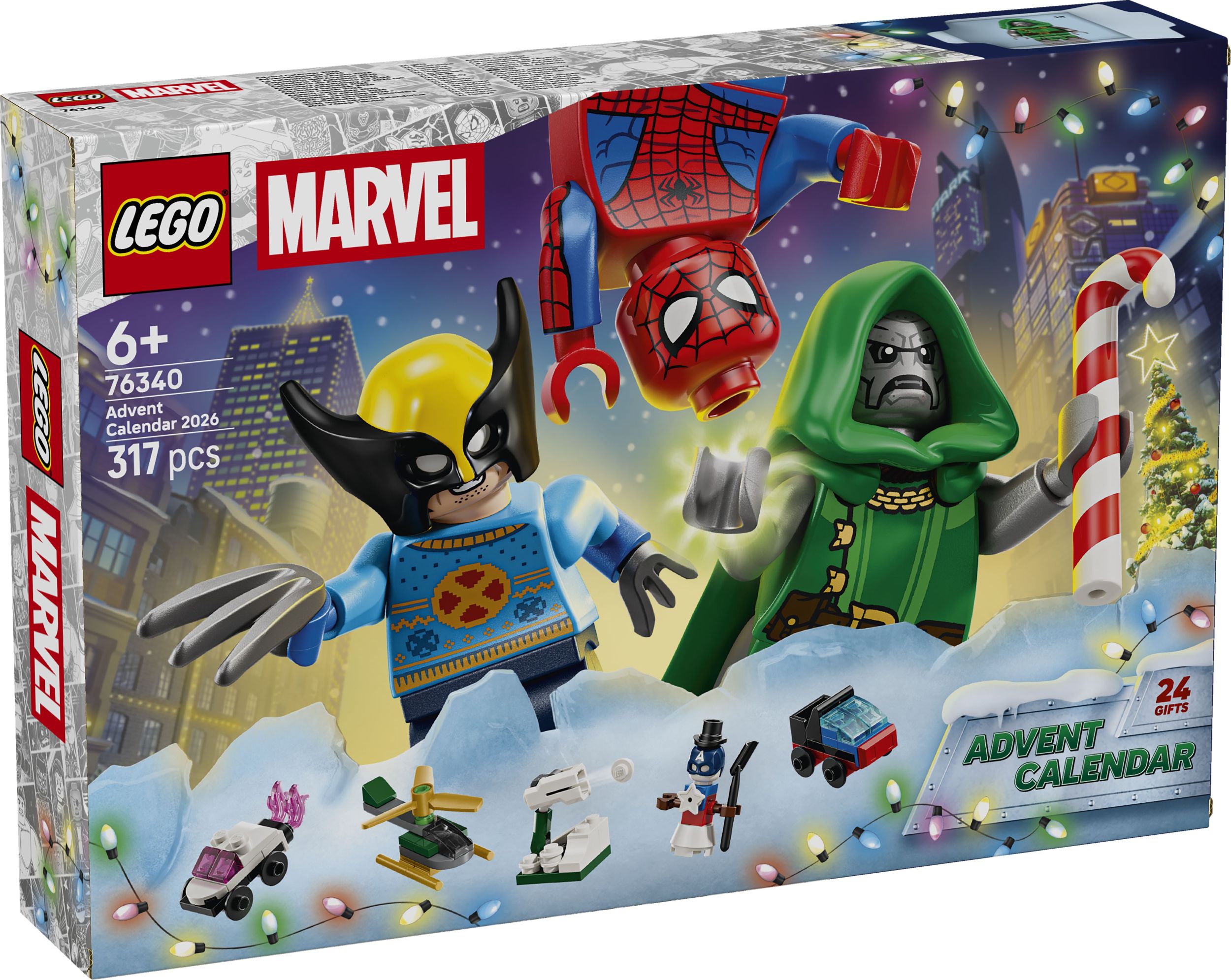 Svět dětí - LEGO® Marvel 76340 Adventní kalendář 2026
