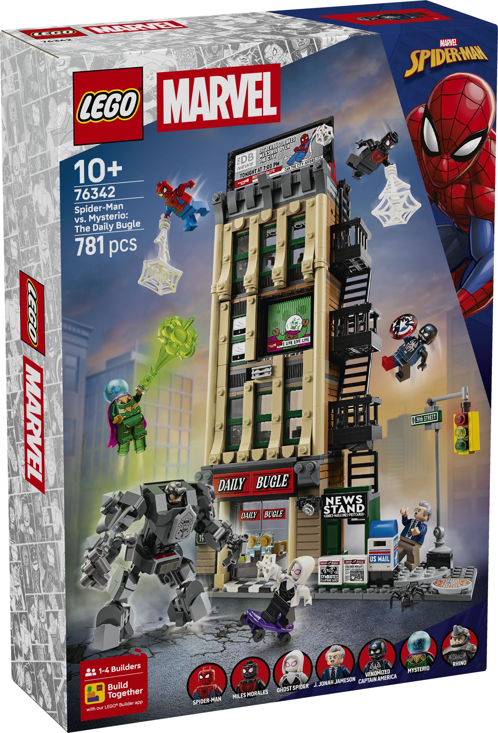 Svět dětí - LEGO® Marvel 76342 Spider-Man vs. Mysterio: Daily Bugle