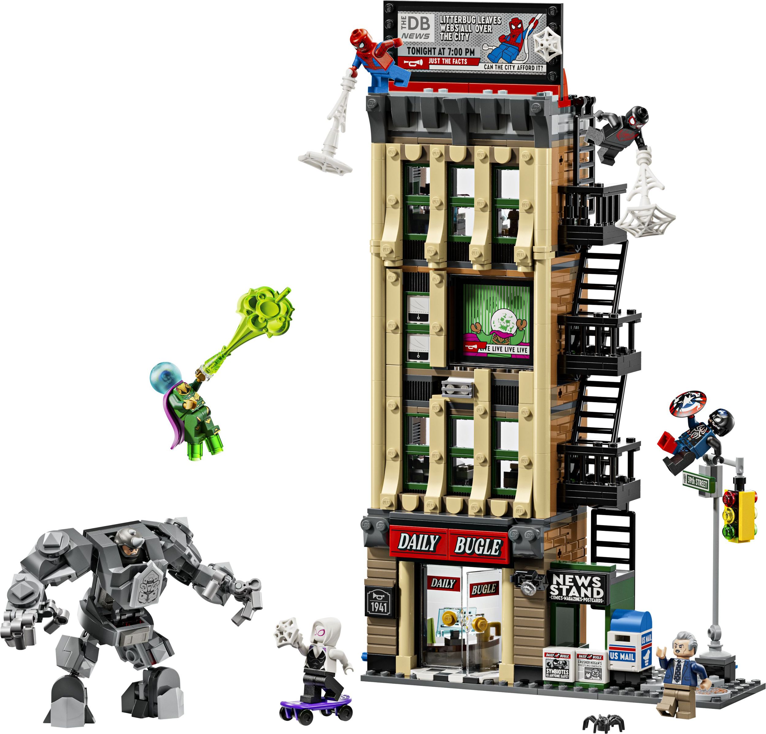 LEGO® Marvel 76342 Spider-Man vs. Mysterio: Daily Bugle-0