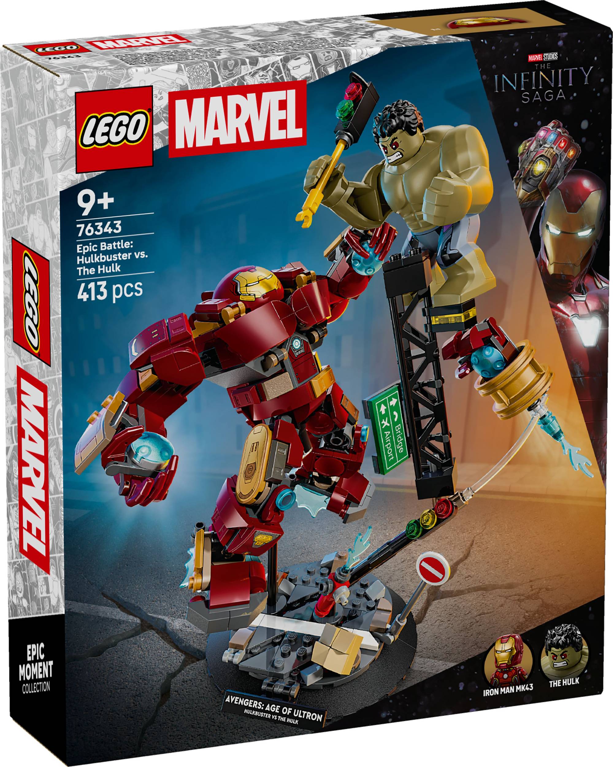 Svět dětí - LEGO® Marvel 76343 Epický souboj: Hulkbuster vs. Hulk
