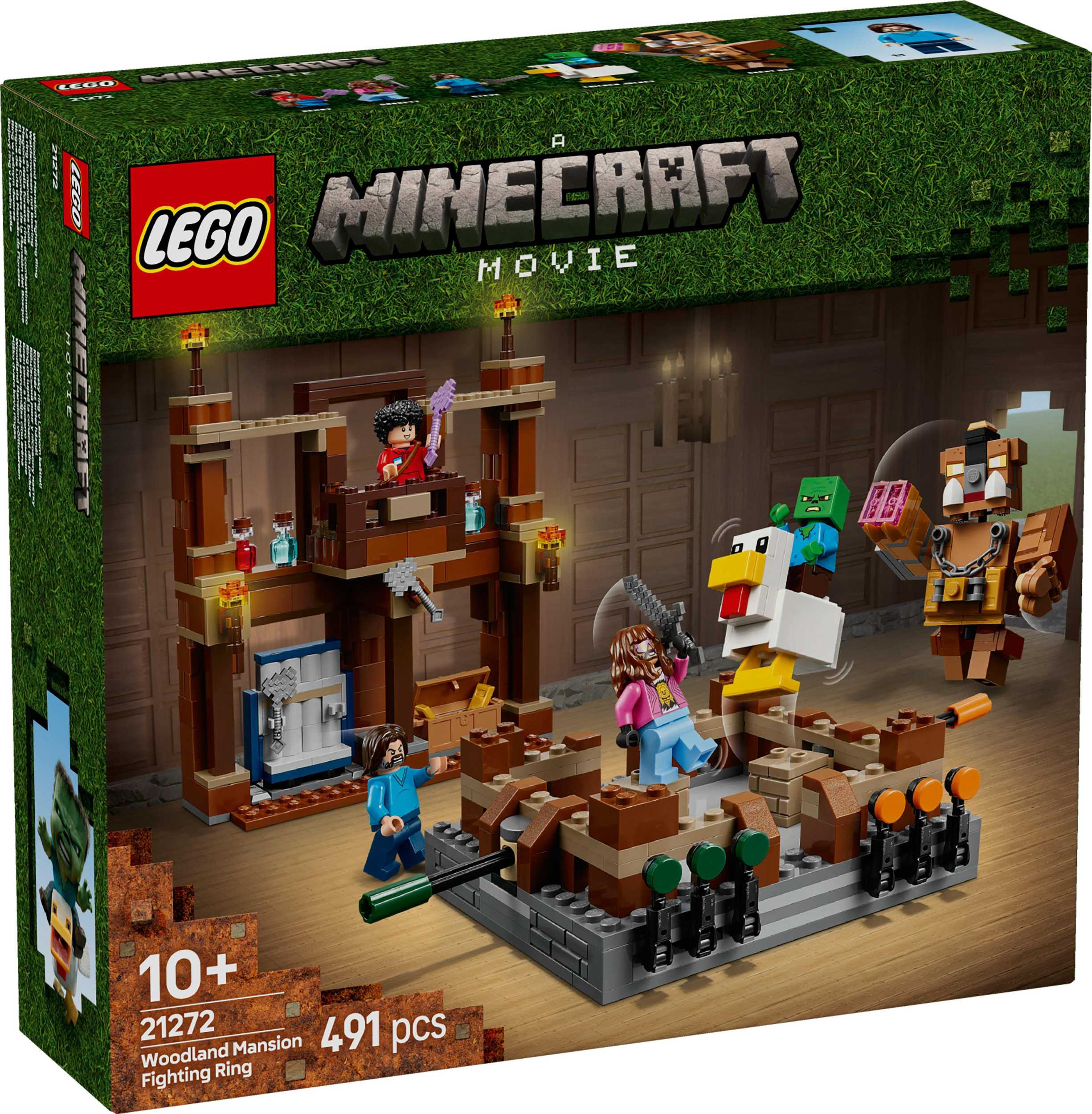 Svět dětí - LEGO® Minecraft 21272 Bojový ring v Lesním sídle