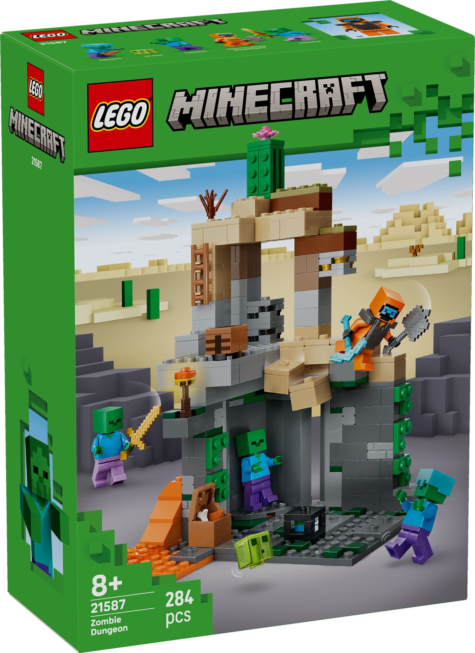 Svět dětí - LEGO® Minecraft® 21587 Zombie kobka