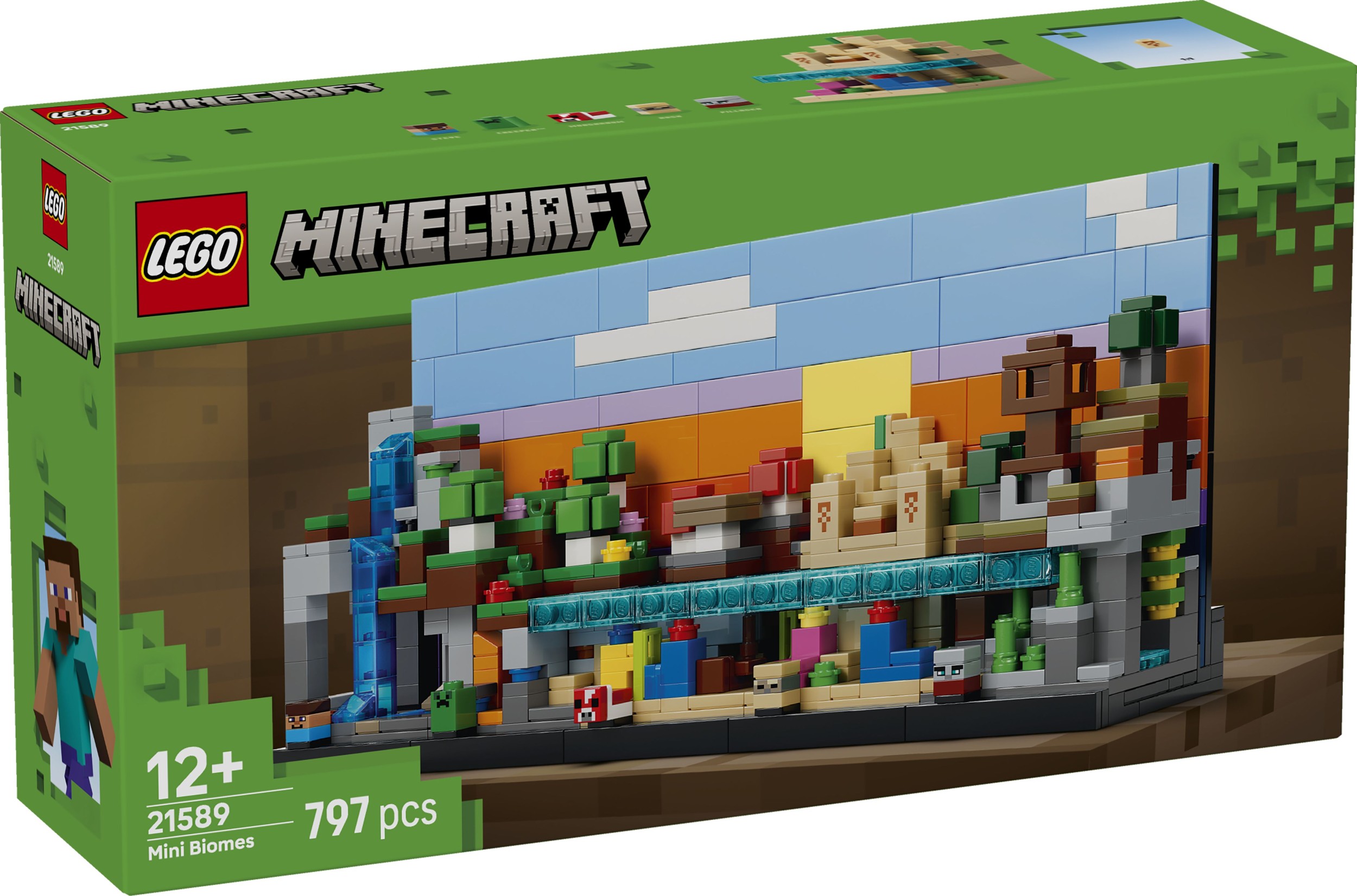 Svět dětí - LEGO® Minecraft® 21589 Mini biomy