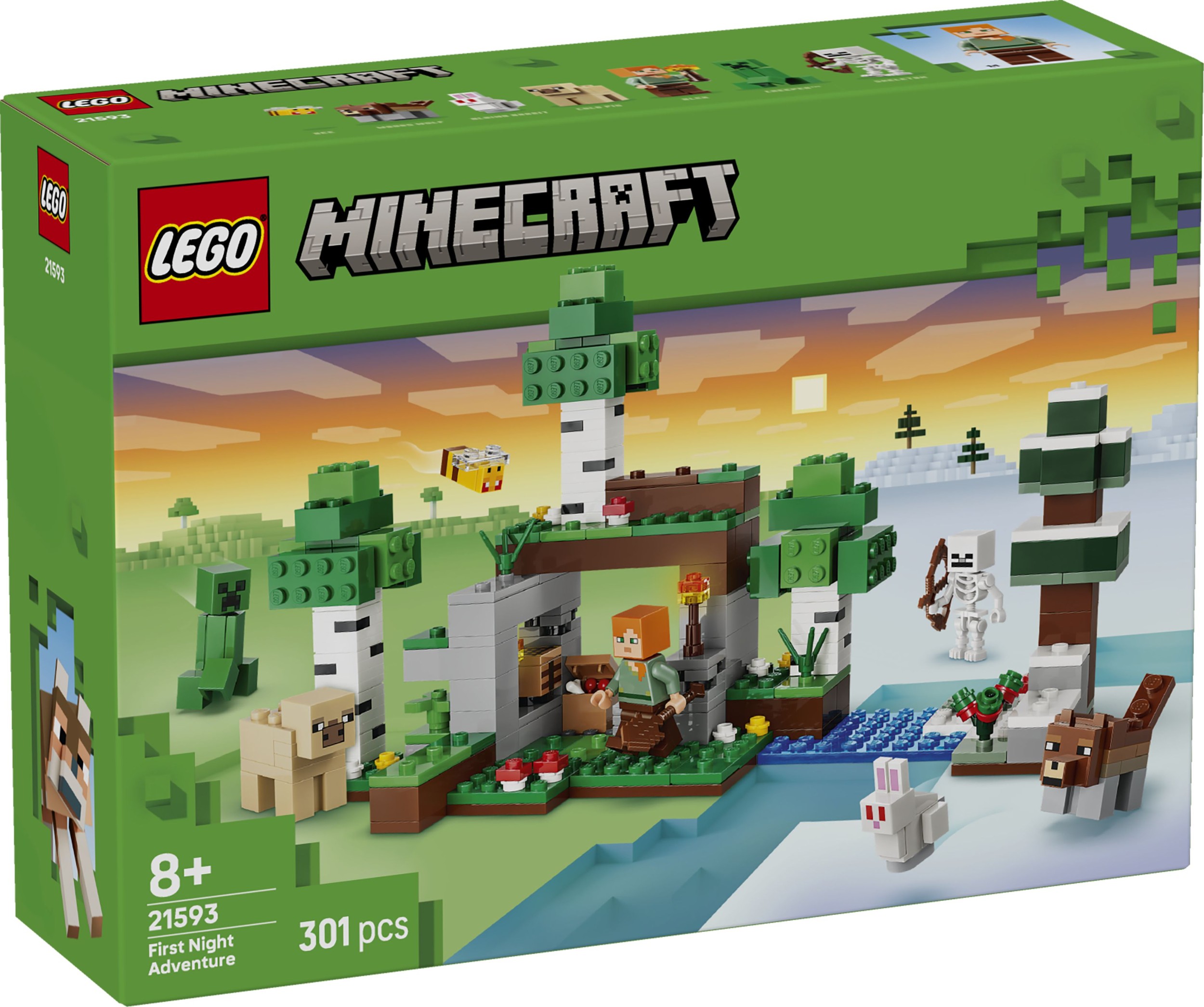 Svět dětí - LEGO® Minecraft® 21593 První noční dobrodružství