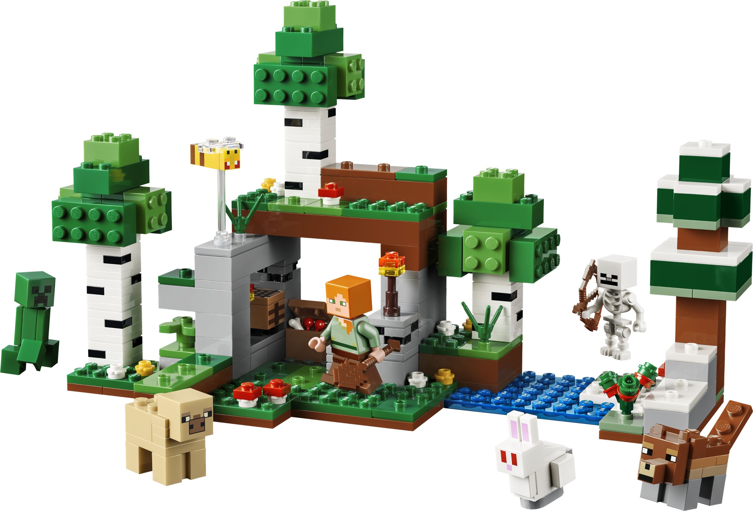 LEGO® Minecraft® 21593 První noční dobrodružství-0
