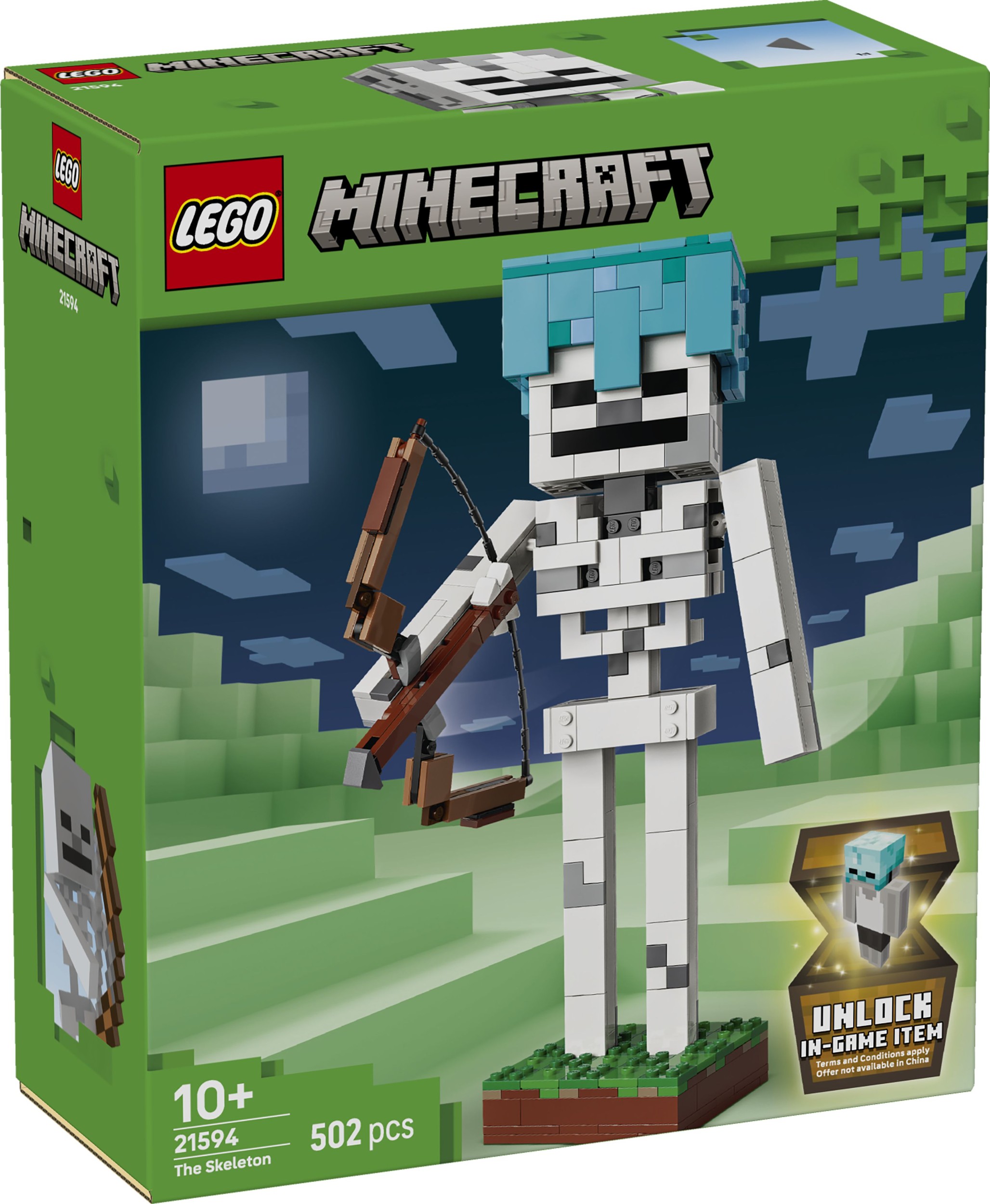 Svět dětí - LEGO® Minecraft® 21594 Kostlivec