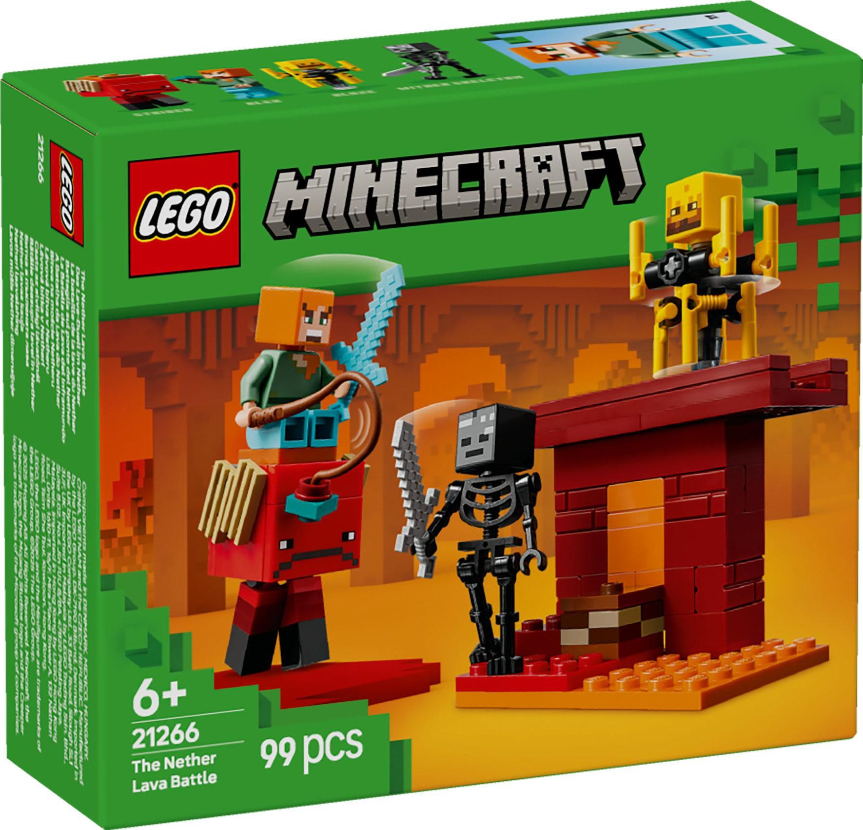 Svět dětí - LEGO® Minecraft21266 Lávová bitva v Netheru