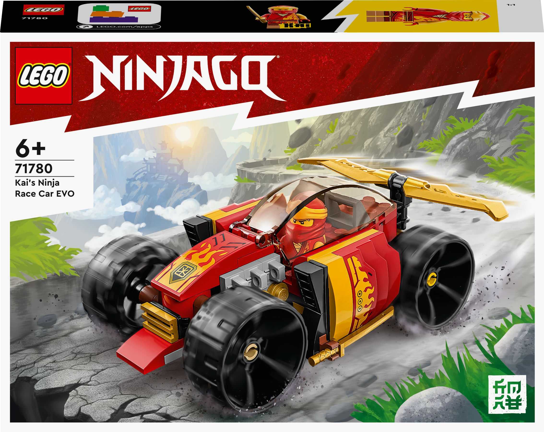 Svět dětí - LEGO® Ninjago 71780 Kaiův nindža závoďák EVO