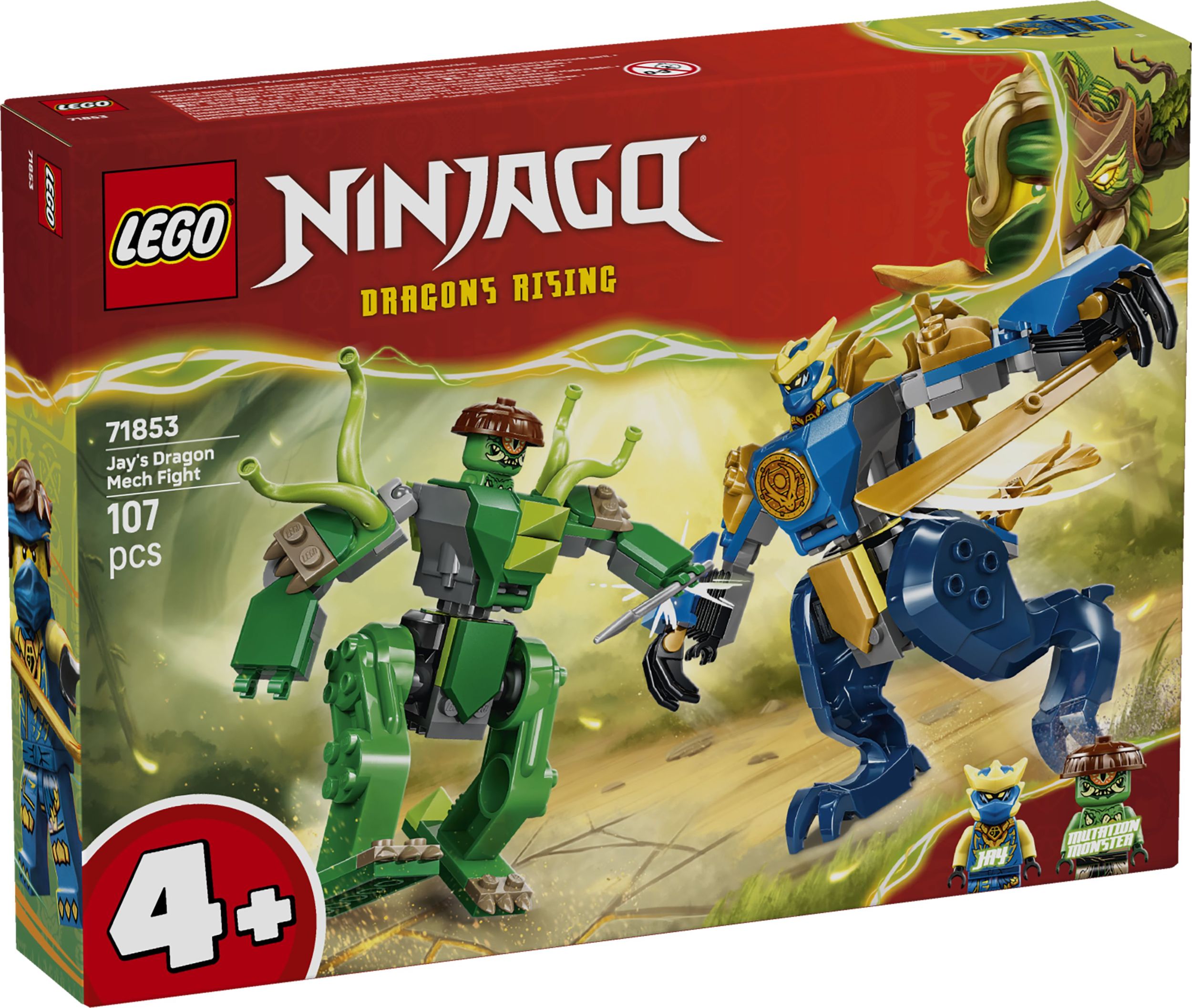 Svět dětí - LEGO® NINJAGO® 71853 Jay a boj v dračím robotickém obleku