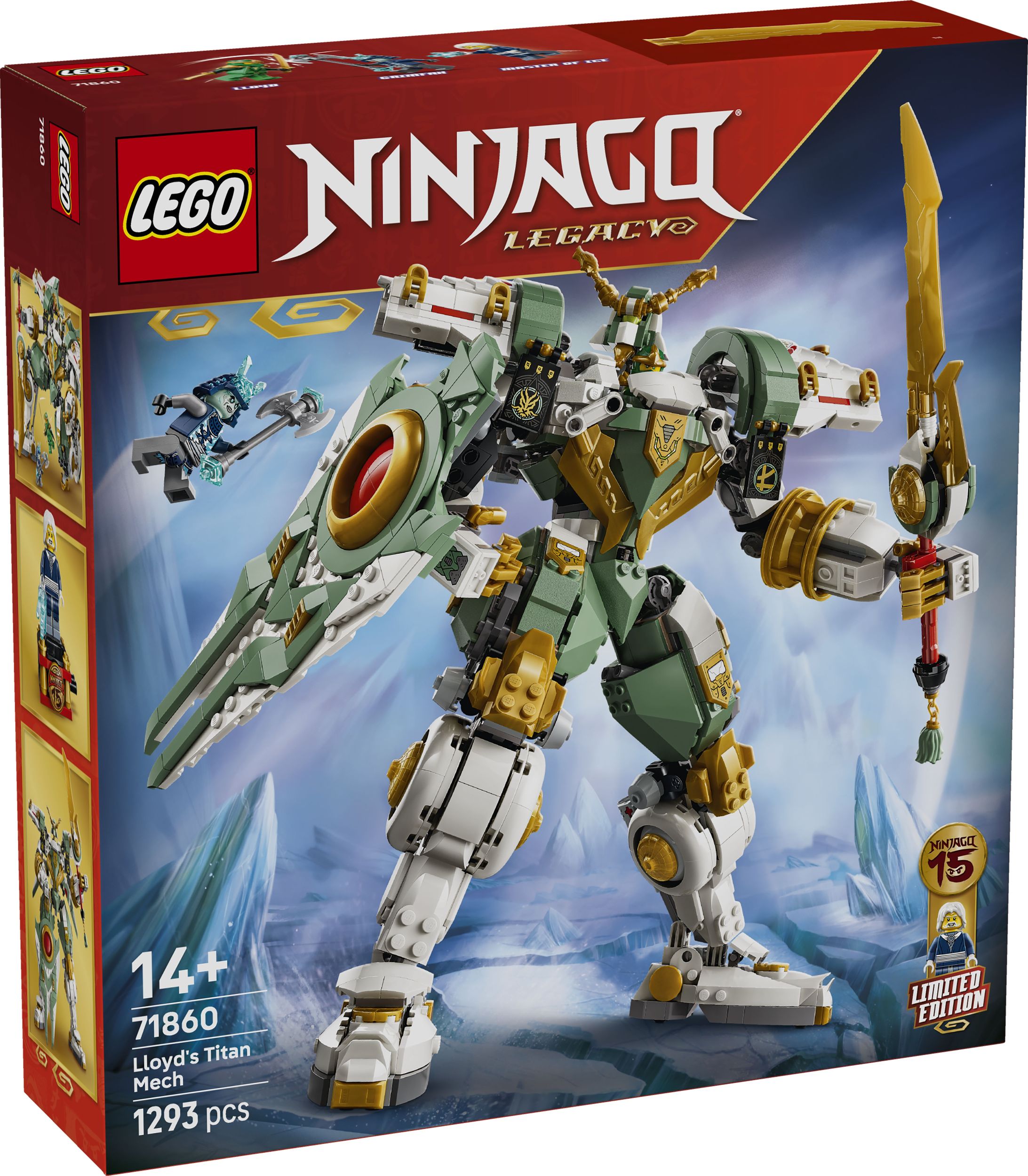 Svět dětí - LEGO® NINJAGO® 71860 Lloydův titanový robot: 15 let NINJAGO