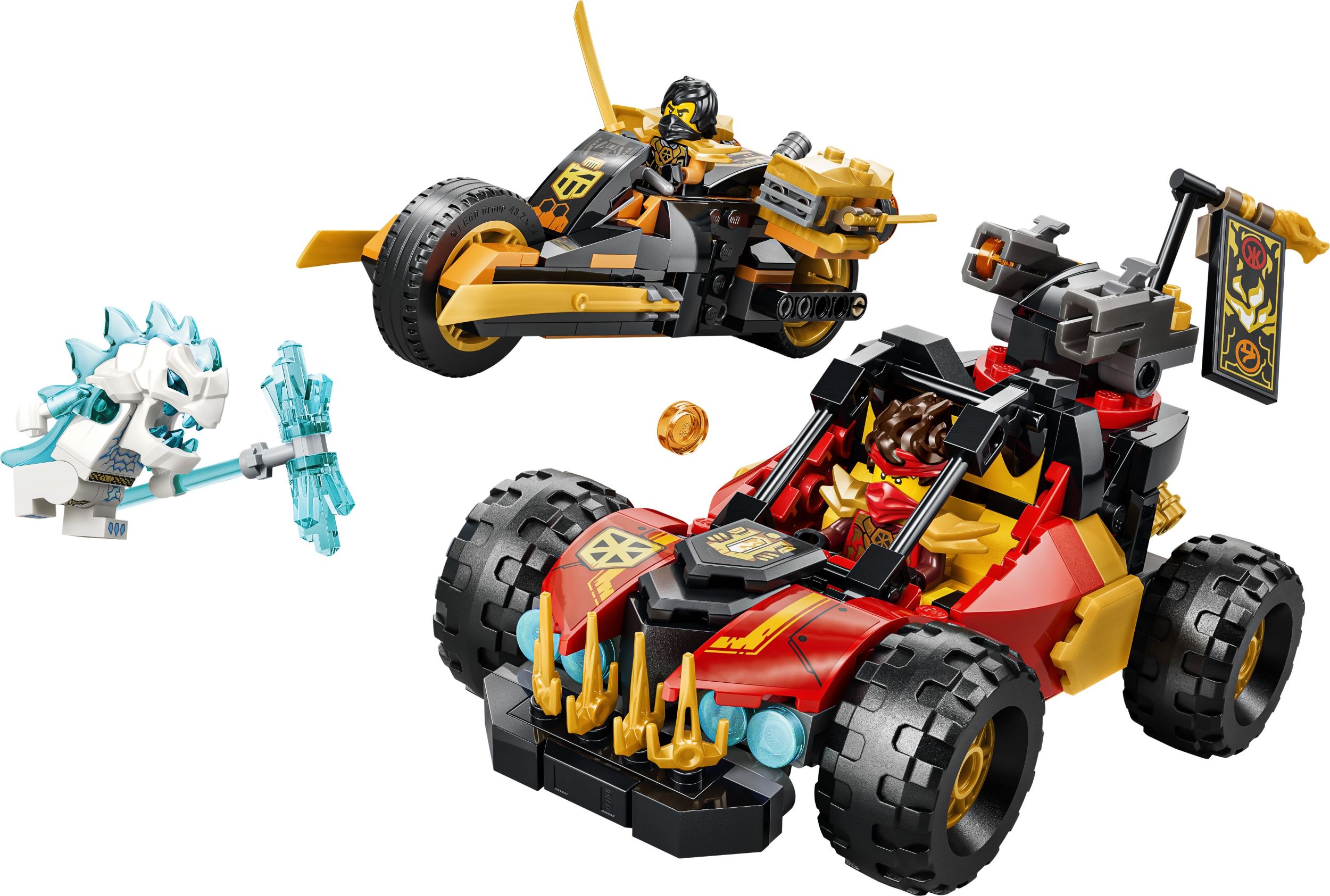 LEGO® NINJAGO® 71864 Kombinovatelná vozidla Kaie a Colea-0