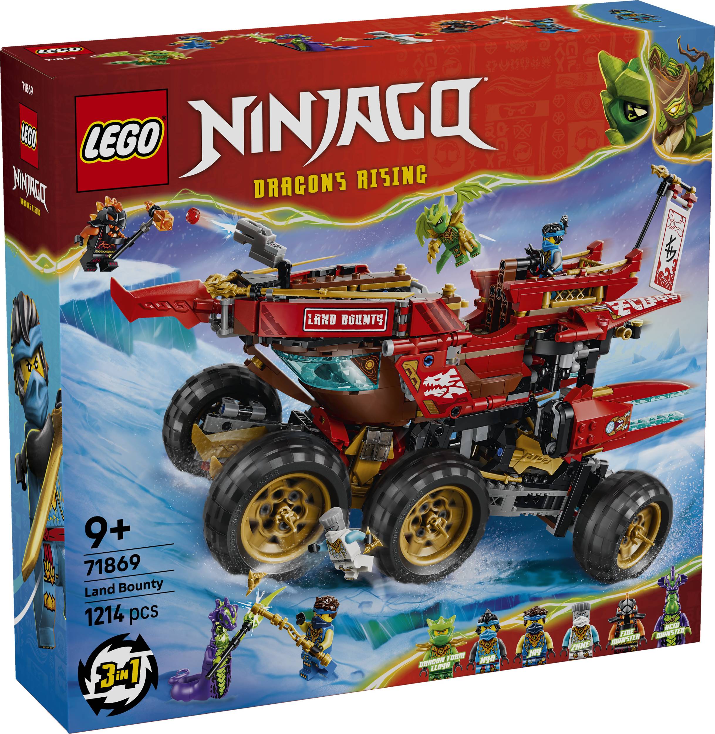 Svět dětí - LEGO® NINJAGO® 71869 Pozemní Odměna osudu