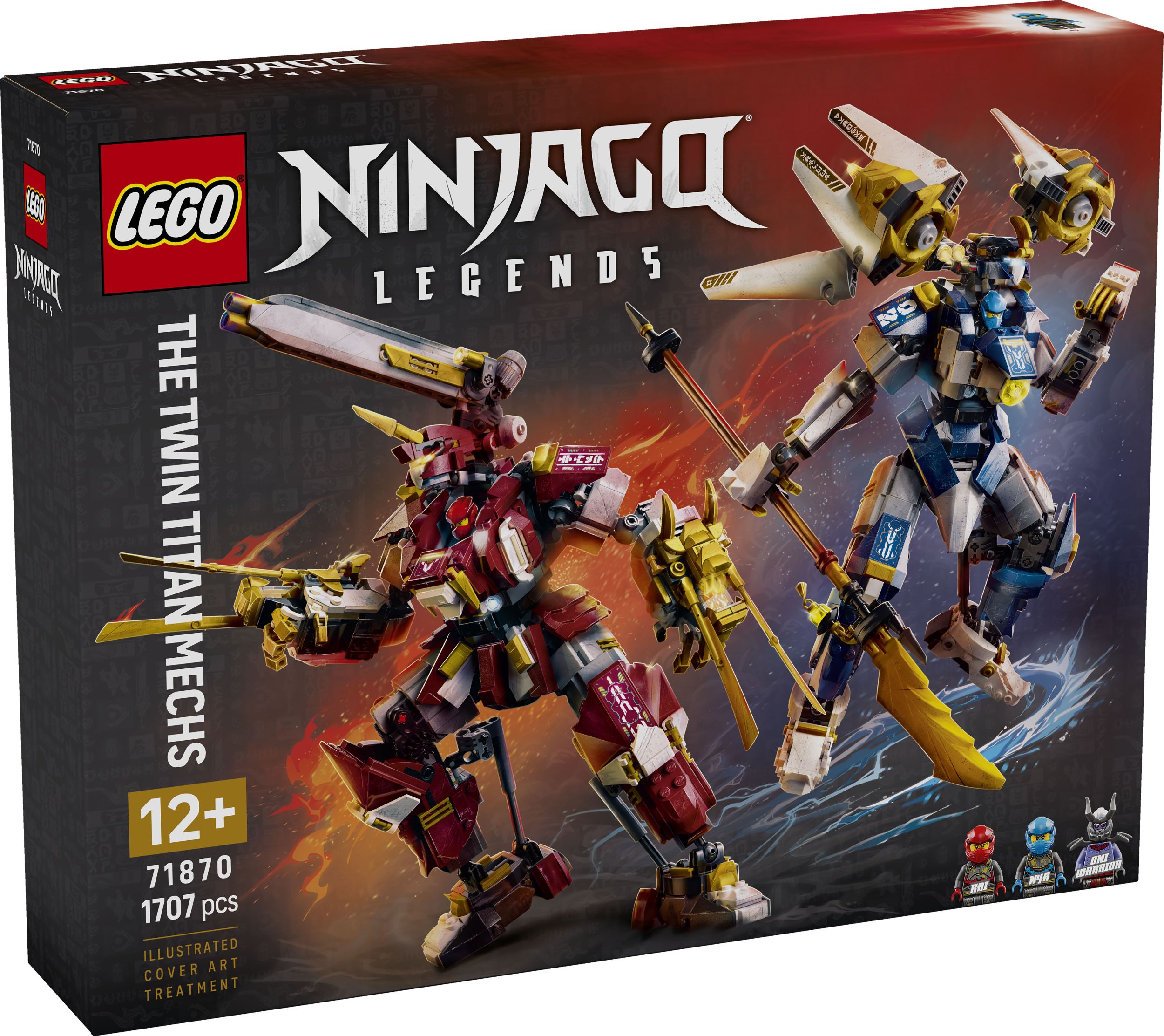 Svět dětí - LEGO® NINJAGO® 71870 Dvojice titánských robotů