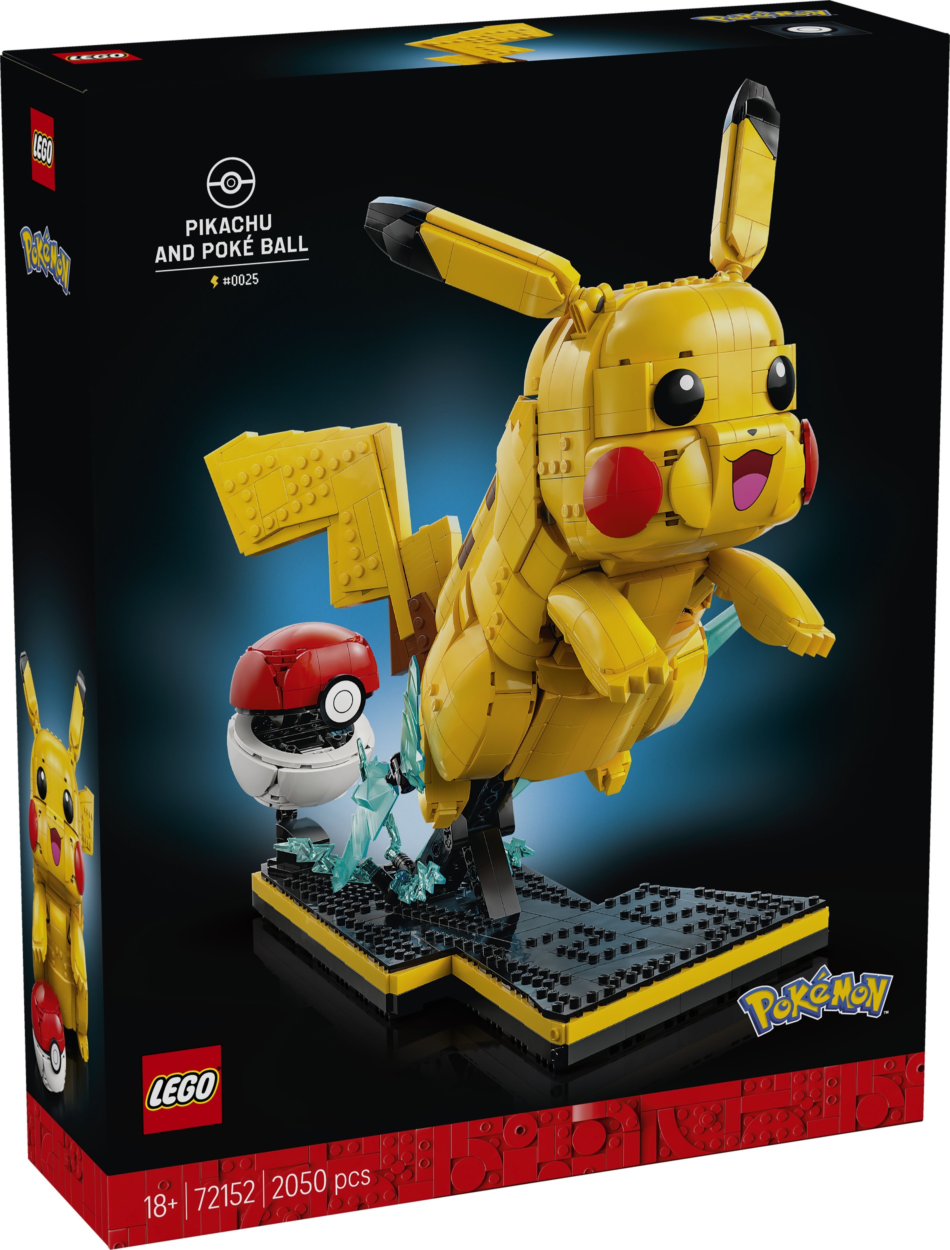LEGO® Pokémon™ 72152 Pikachu a Pokébal-1