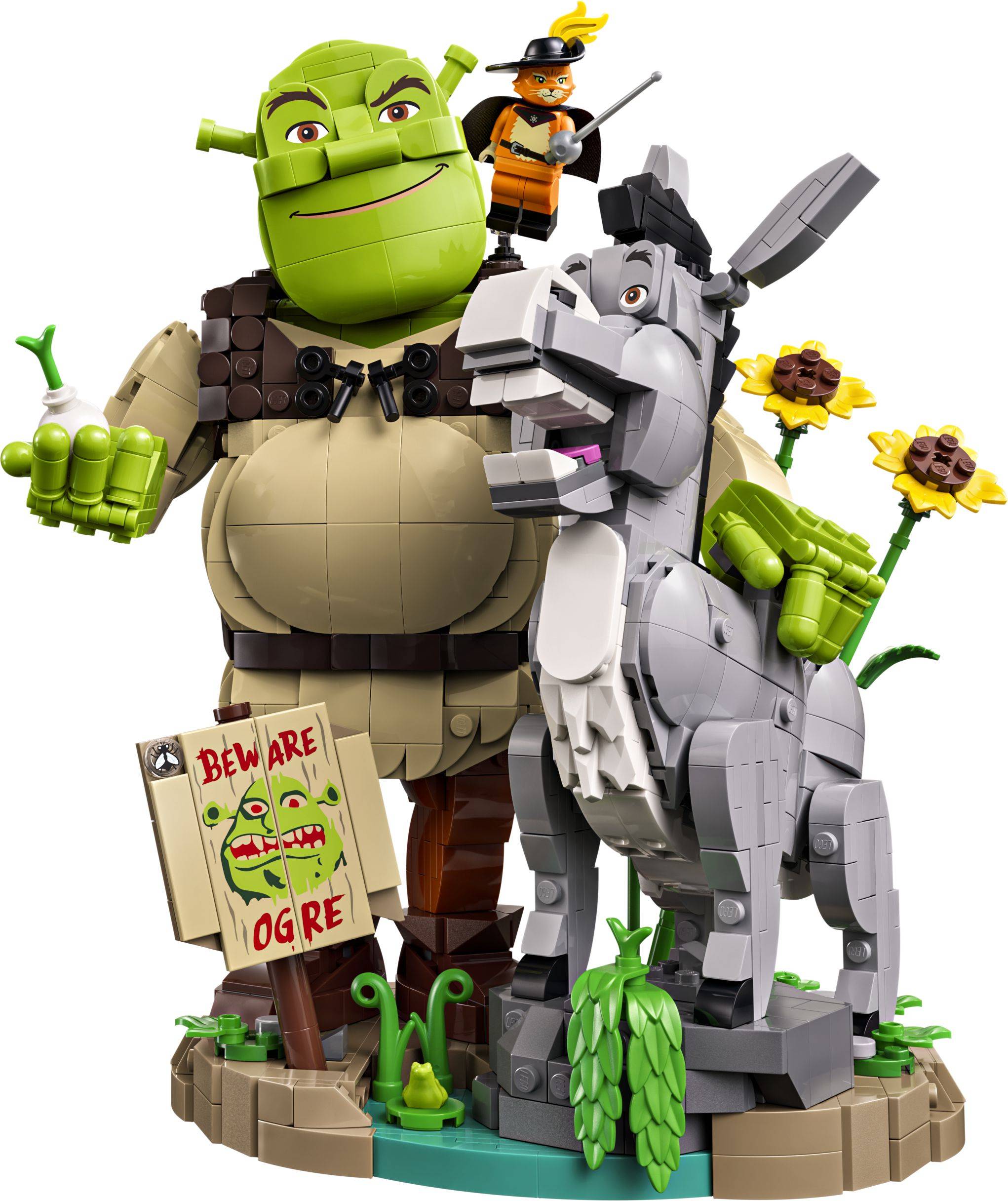 LEGO® Shrek 72423 Shrek, Oslík a Kocour v botách-0
