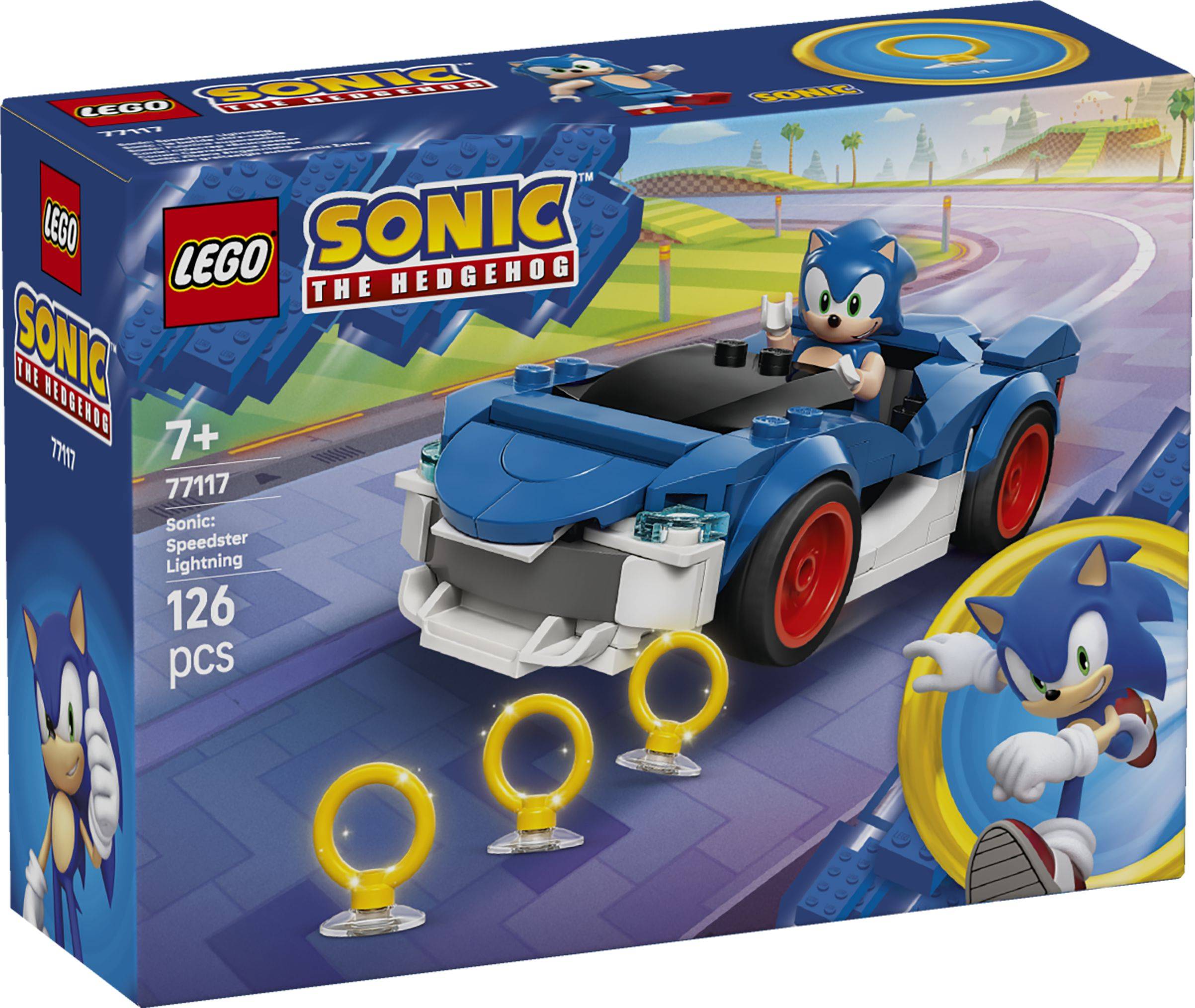 Svět dětí - LEGO® Sonic the Hedgehog™ 77117 Sonic: Speedster Lightning