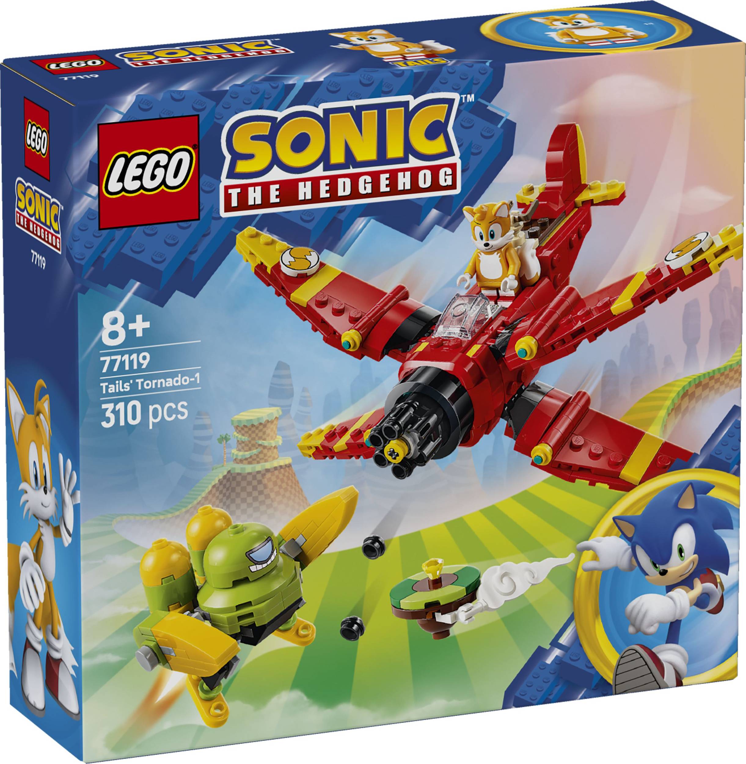 Svět dětí - LEGO® Sonic the Hedgehog™ 77119 Tailsovo Tornado-1