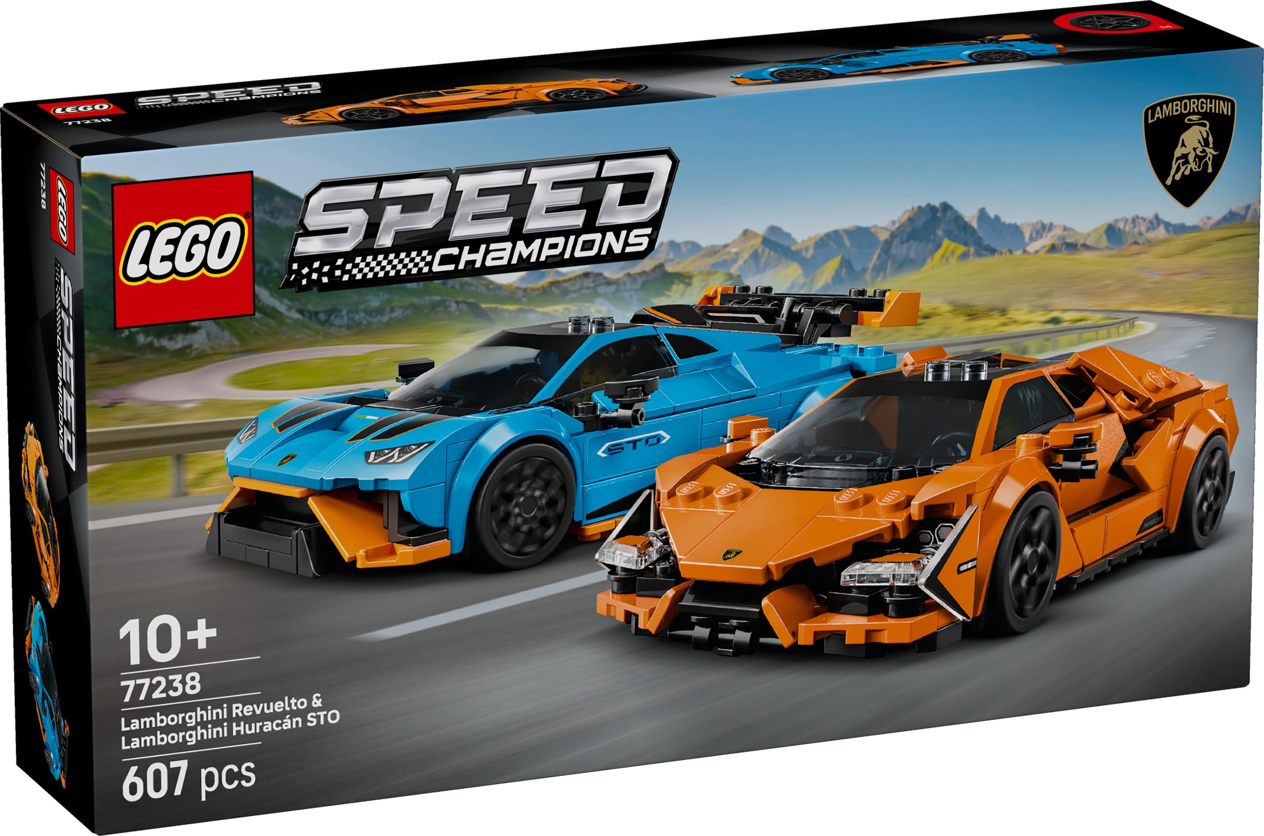 Svět dětí - LEGO® Speed Champions 77238 Lamborghini Revuelto a Huracán STO