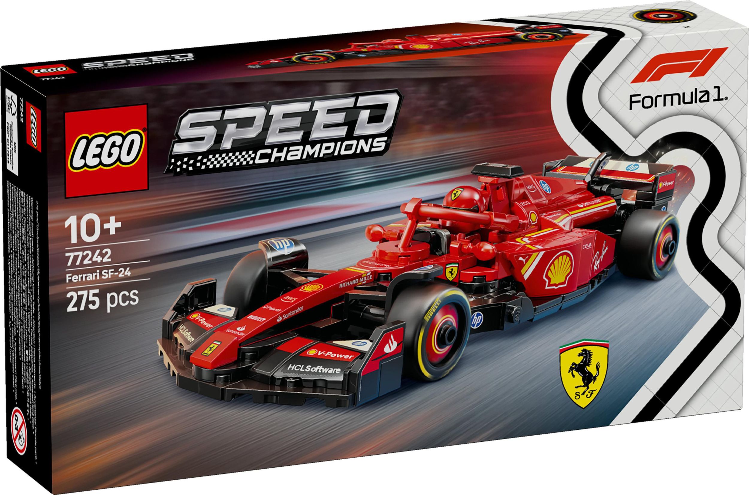 Svět dětí - LEGO® Speed Champions 77242 Závodní auto Ferrari SF-24 F1