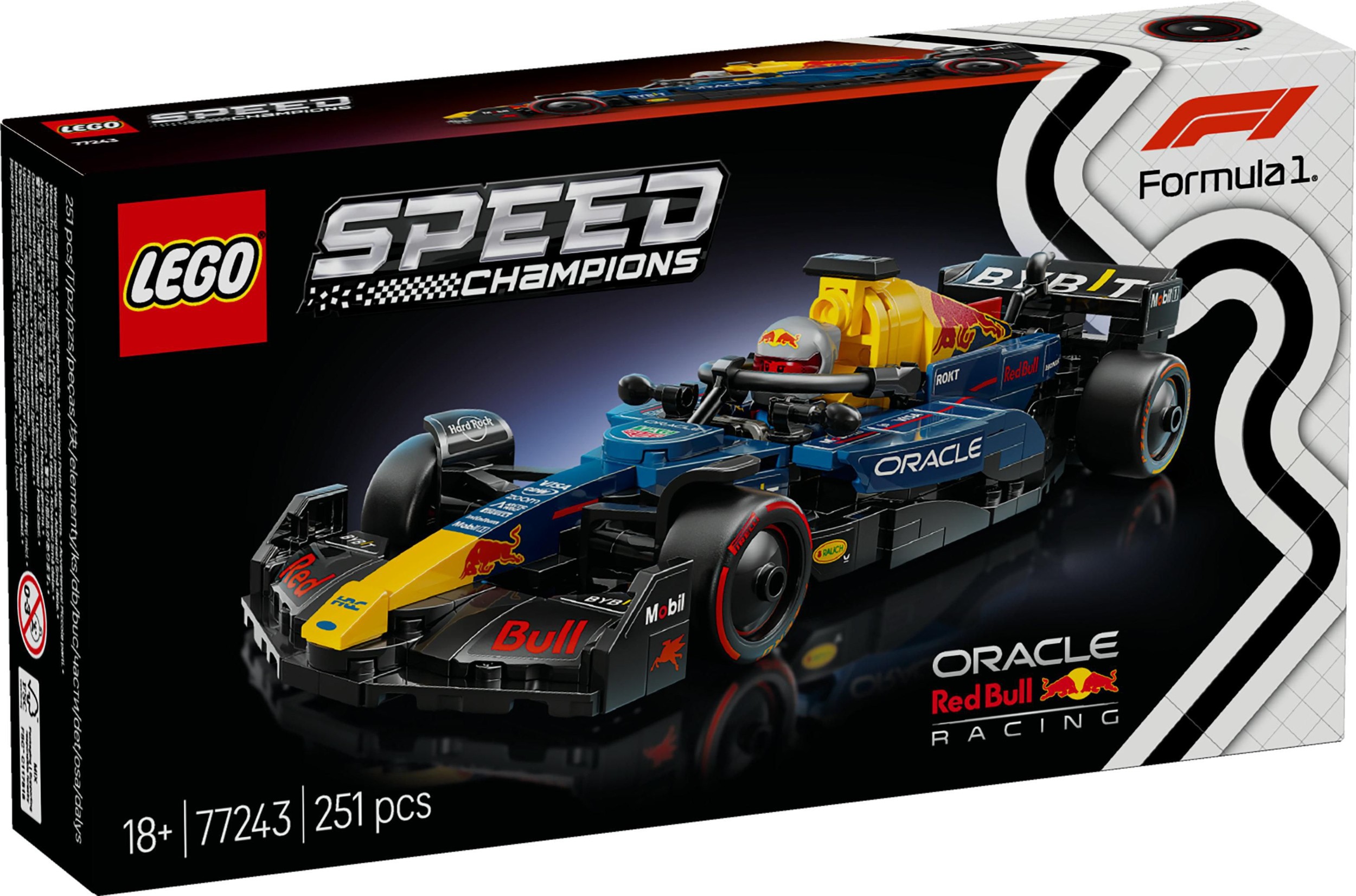 Svět dětí - LEGO® Speed Champions 77243 Závodní auto Oracle Red Bull Racing RB20 F1