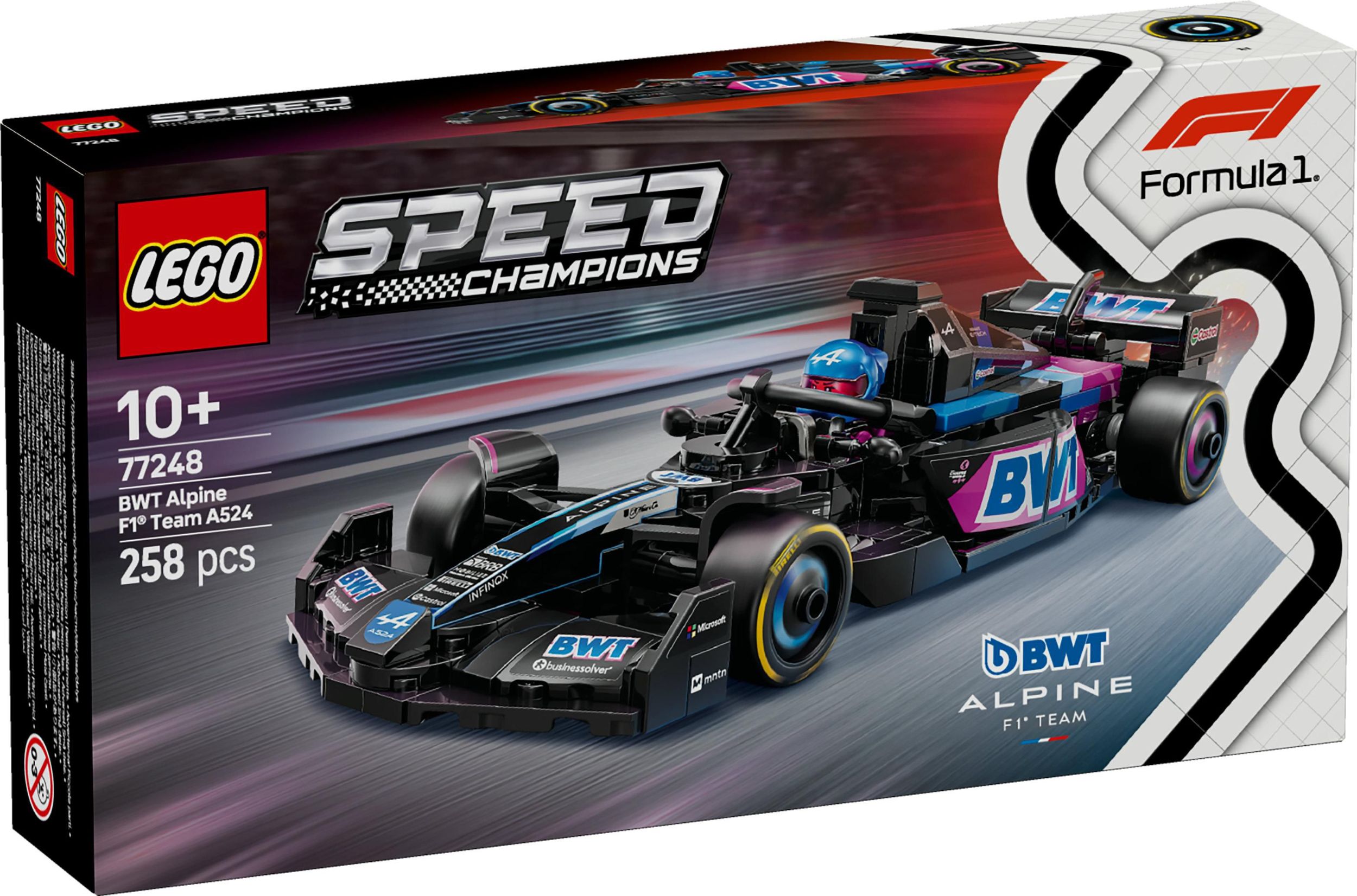 Svět dětí - LEGO® Speed Champions 77248 Závodní auto BWT Alpine F1 Team A524