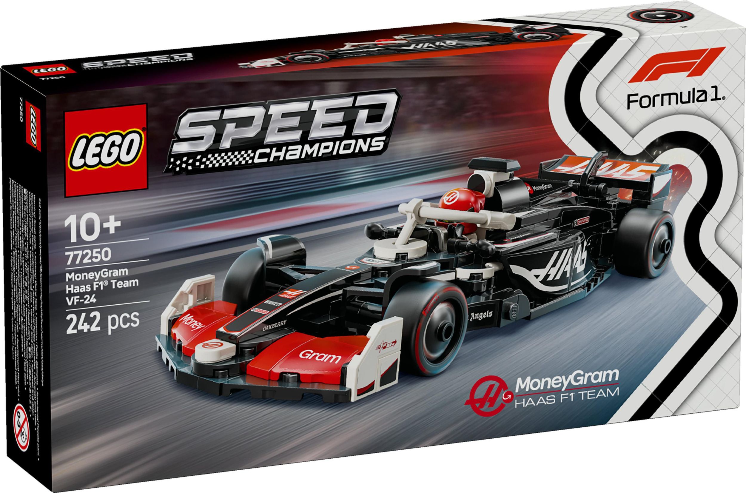 Svět dětí - LEGO® Speed Champions 77250 Závodní auto MoneyGram Haas F1 Team VF-24