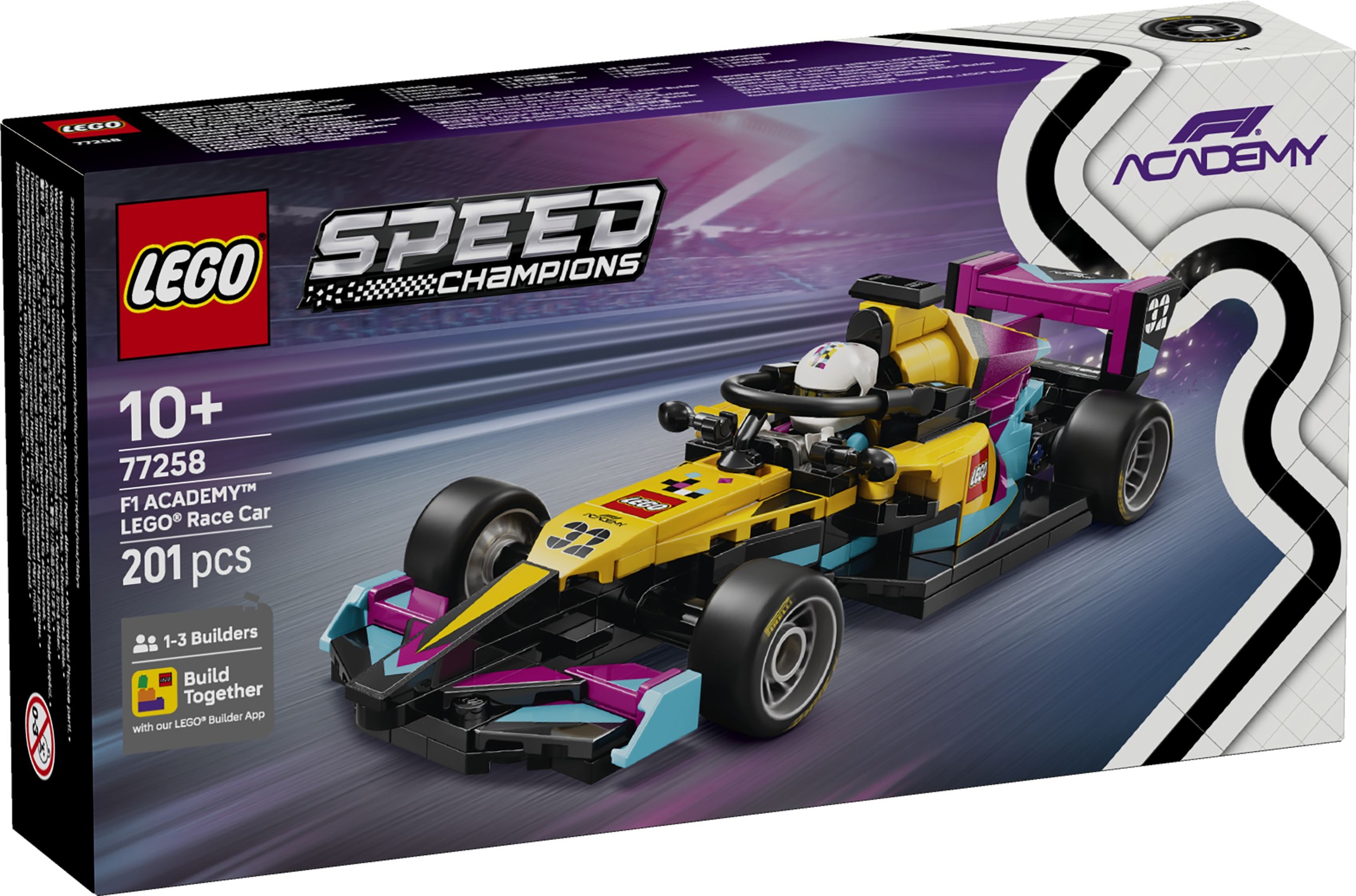 Svět dětí - LEGO® Speed Champions 77258 Závodní auto F1 ACADEMY™