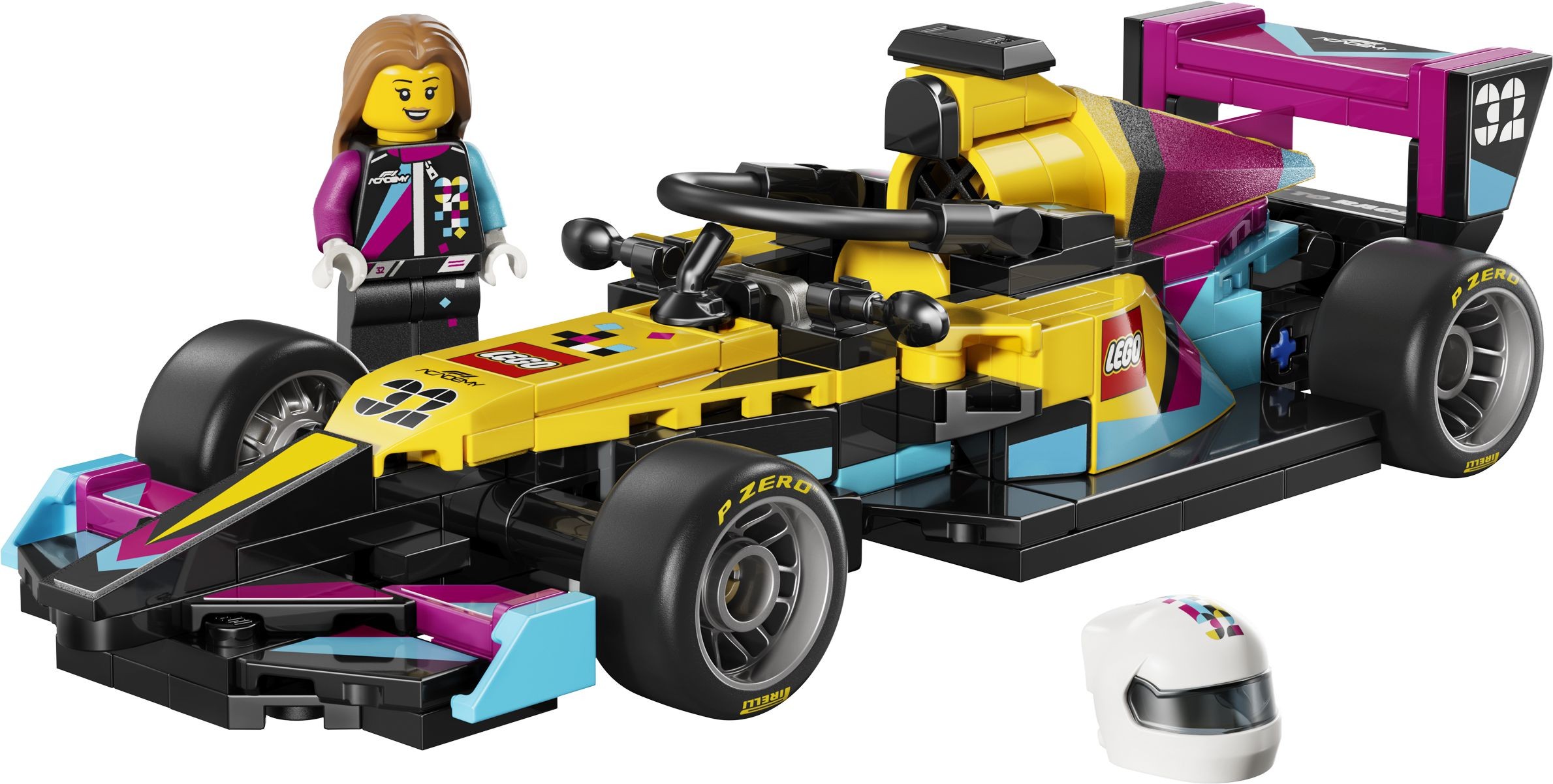 LEGO® Speed Champions 77258 Závodní auto F1 ACADEMY™-0