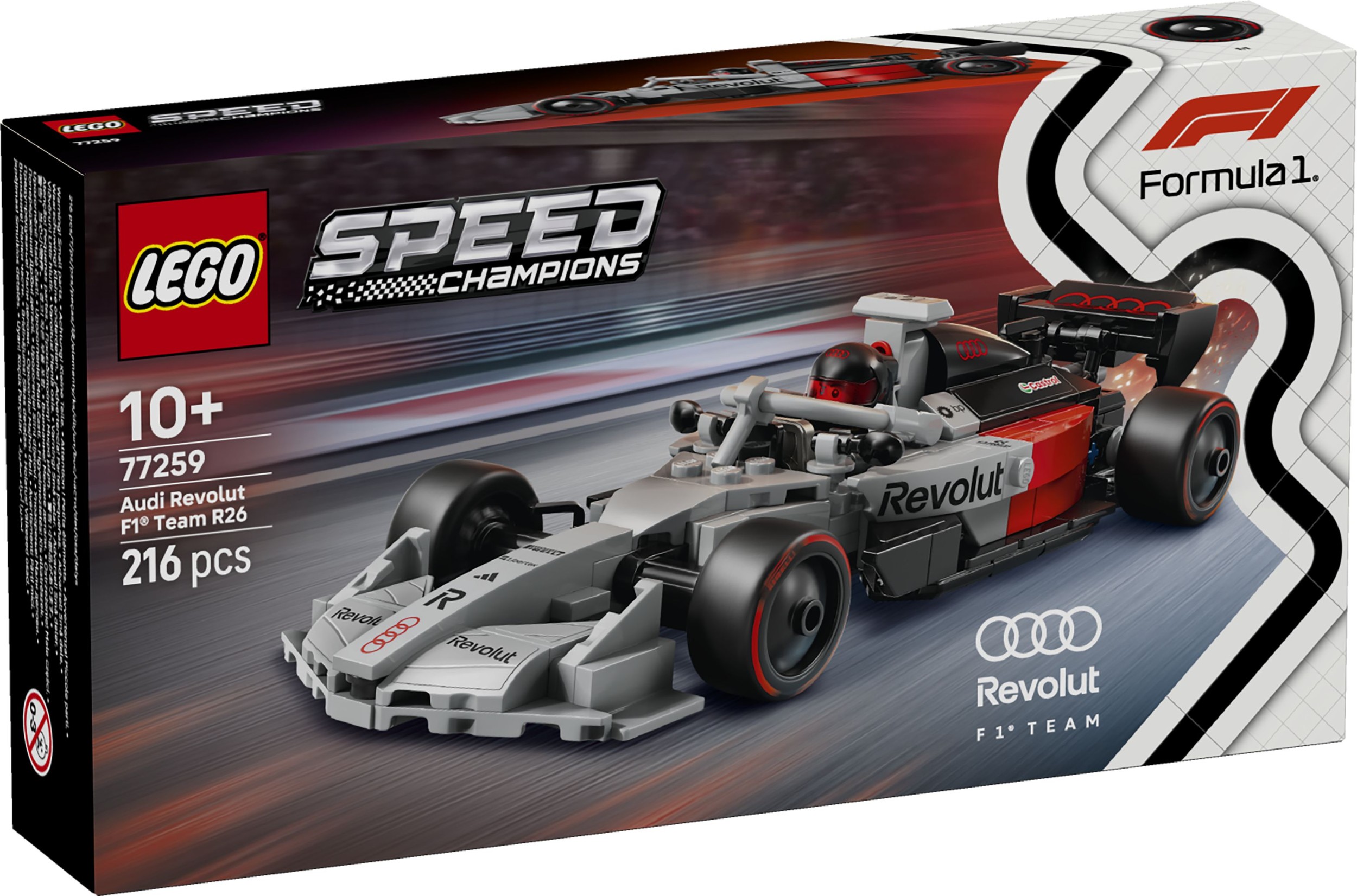 Svět dětí - LEGO® Speed Champions 77259 Závodní auto Audi Revolut F1® Team R26