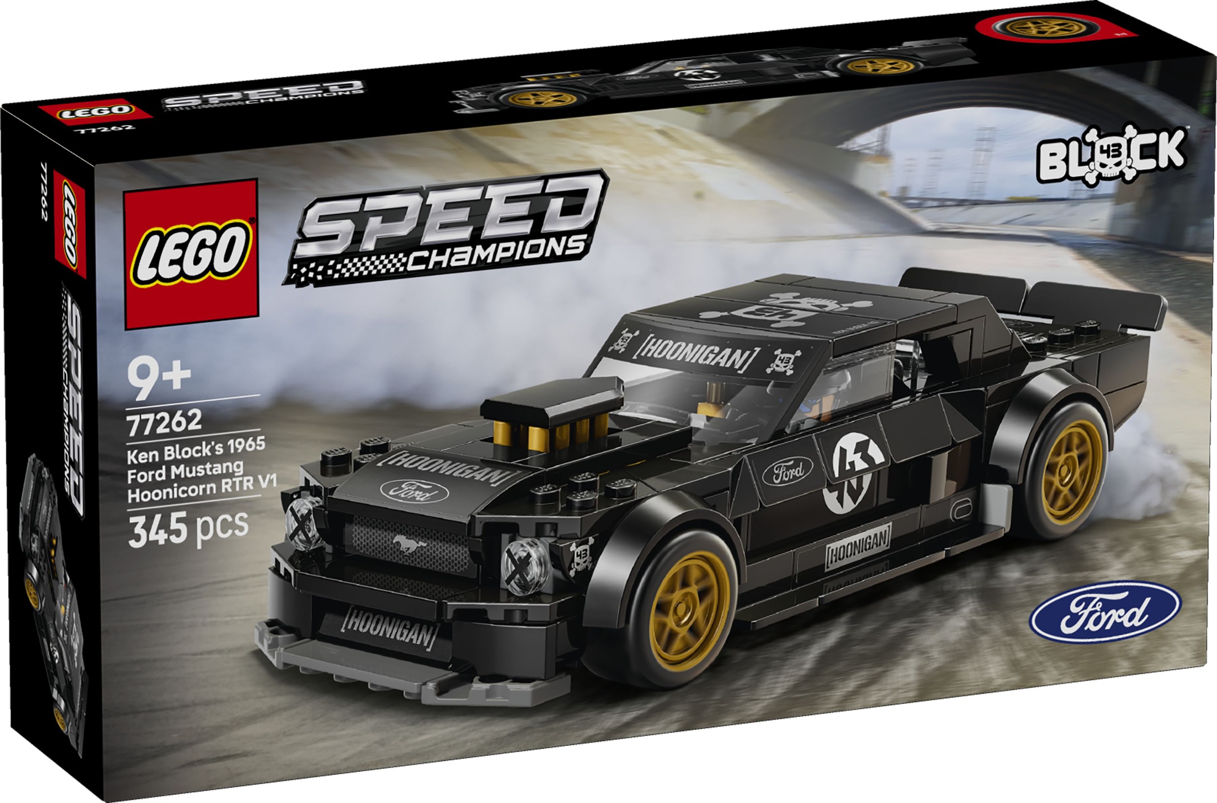 Svět dětí - LEGO® Speed Champions 77262 Blockův '65 Ford Mustang Hoonicorn V1