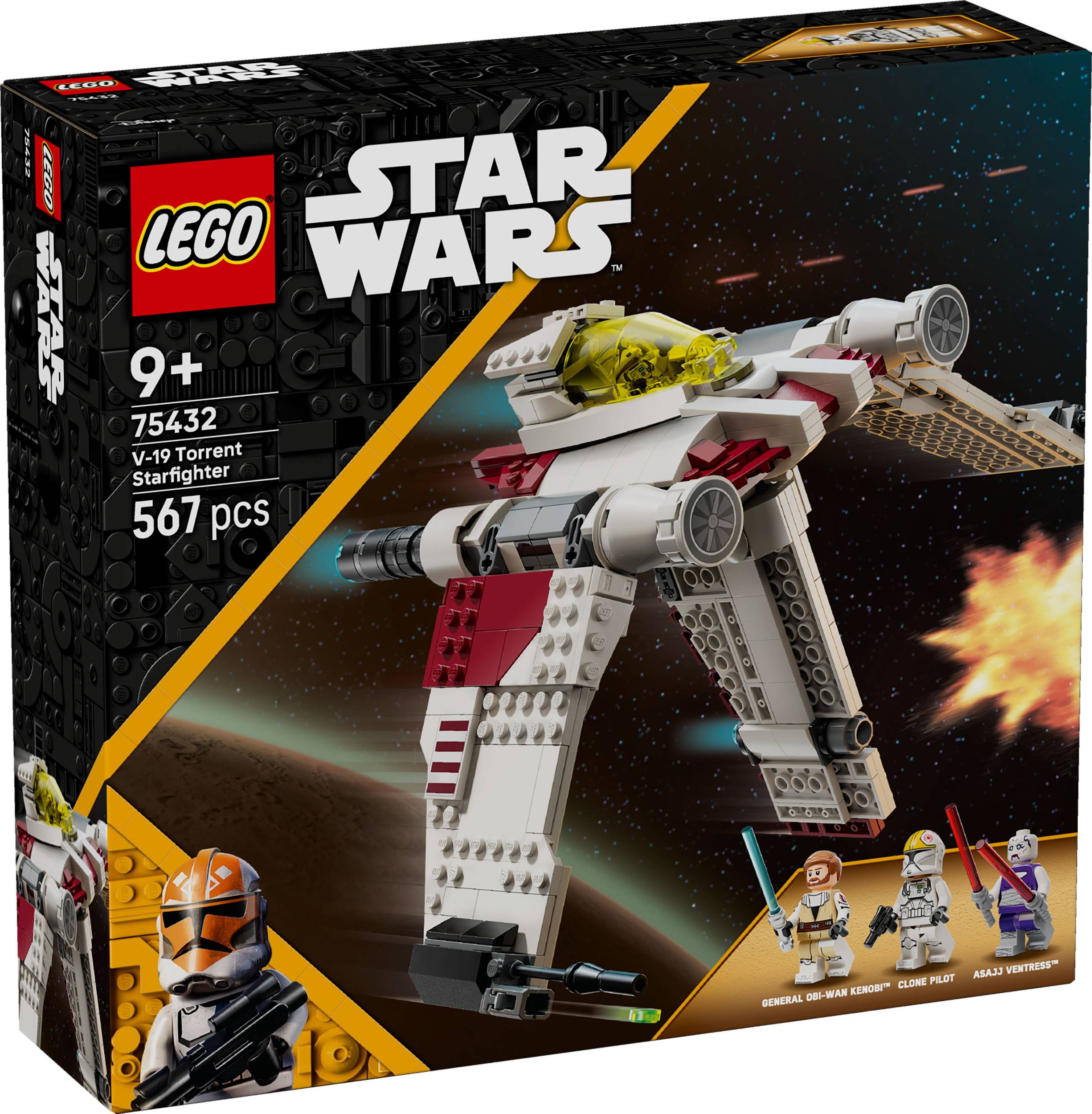 Svět dětí - LEGO® Star Wars 75432 Stíhačka V-19 Torrent Starfighter