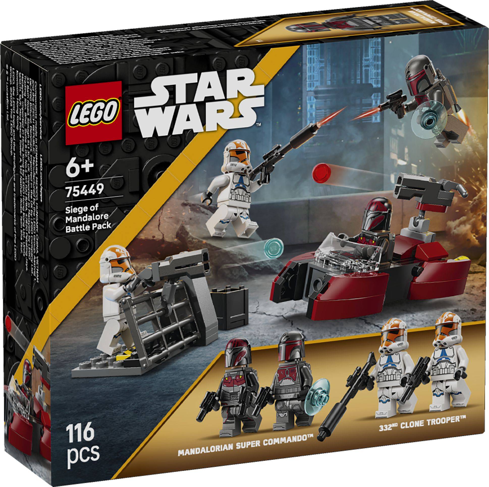 Svět dětí - LEGO® Star Wars™ 75449 Bitevní balíček obléhání Mandalore