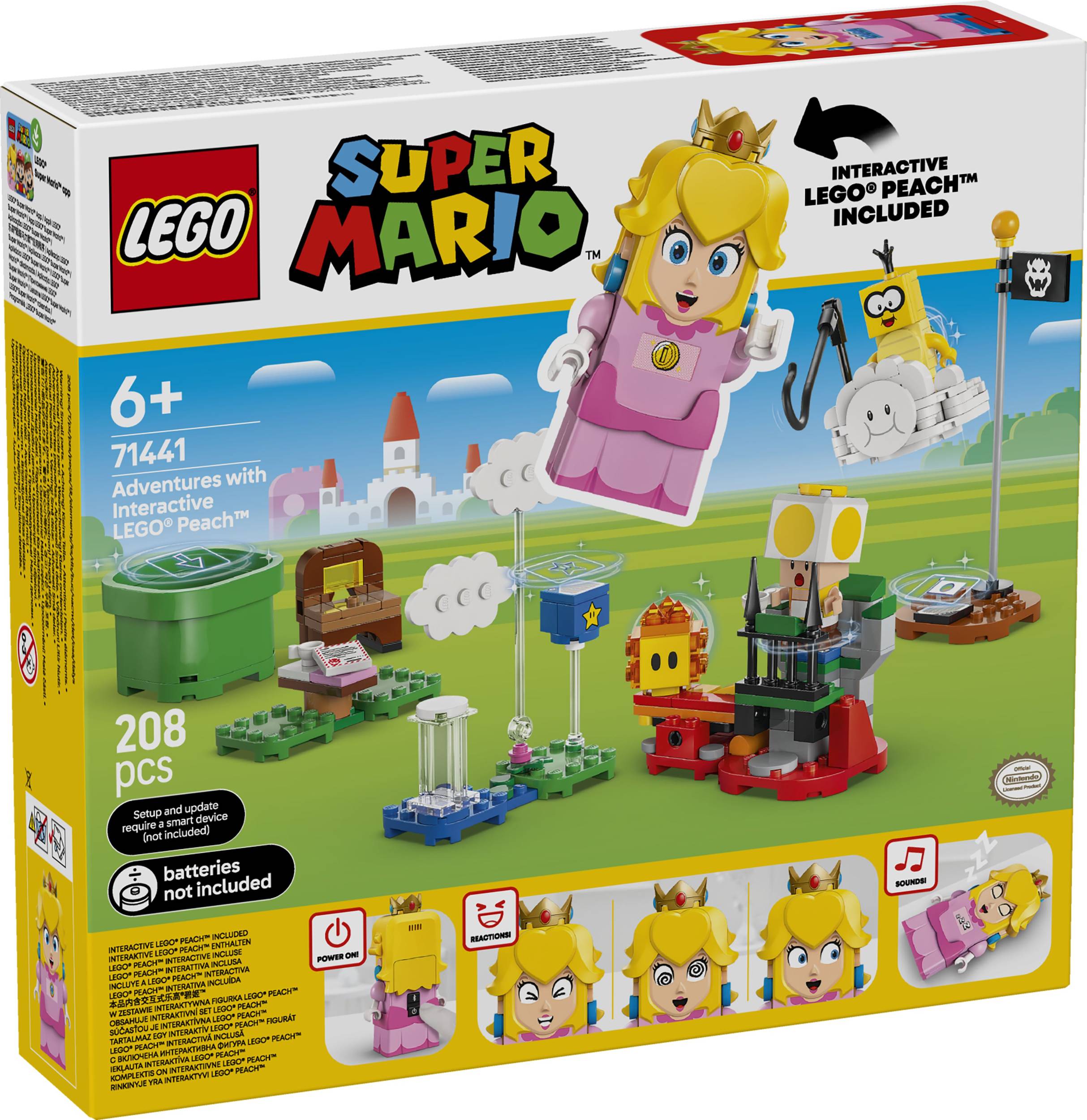Svět dětí - LEGO® Super Mario™ 71441 Interaktivní LEGO® Peach™ a dobrodružství