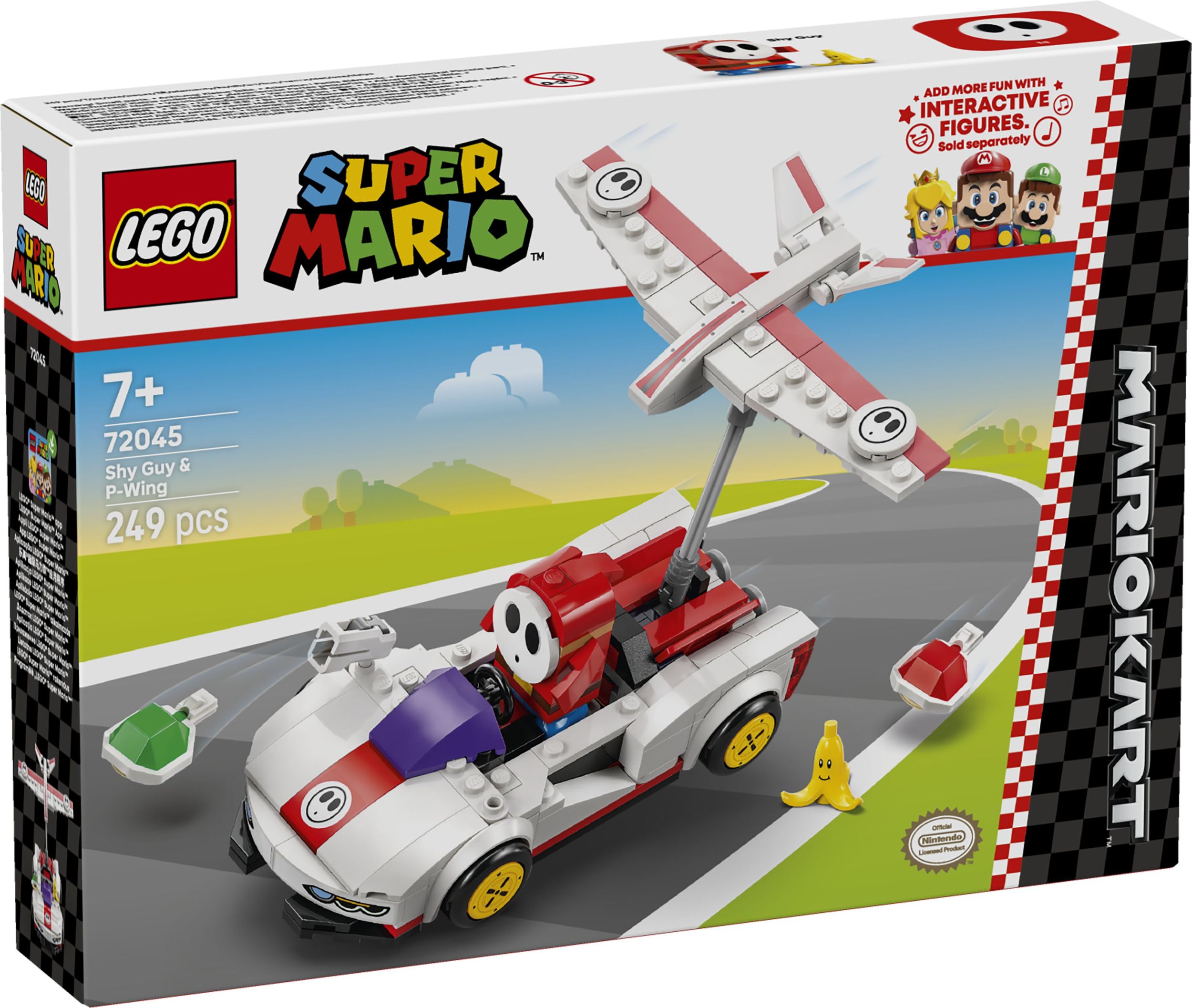 Svět dětí - LEGO® Super Mario™ 72045 Mario Kart™ – Shy Guy a P-Wing