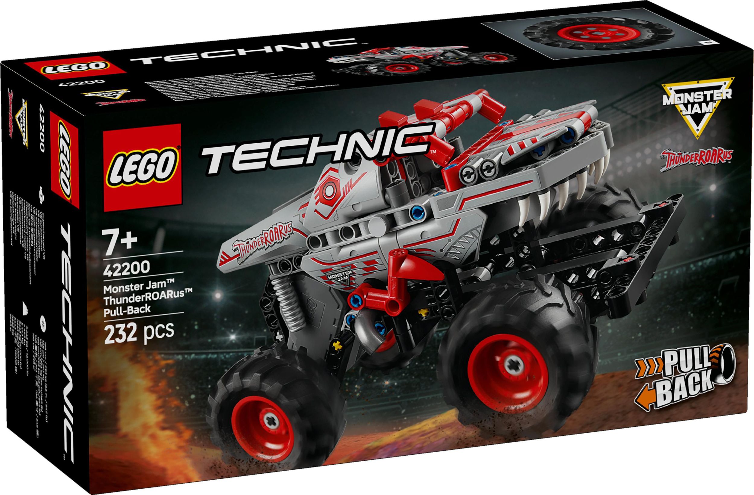 Svět dětí - LEGO® Technic 42200 Monster Jam ThunderROARus s natahovacím motorem