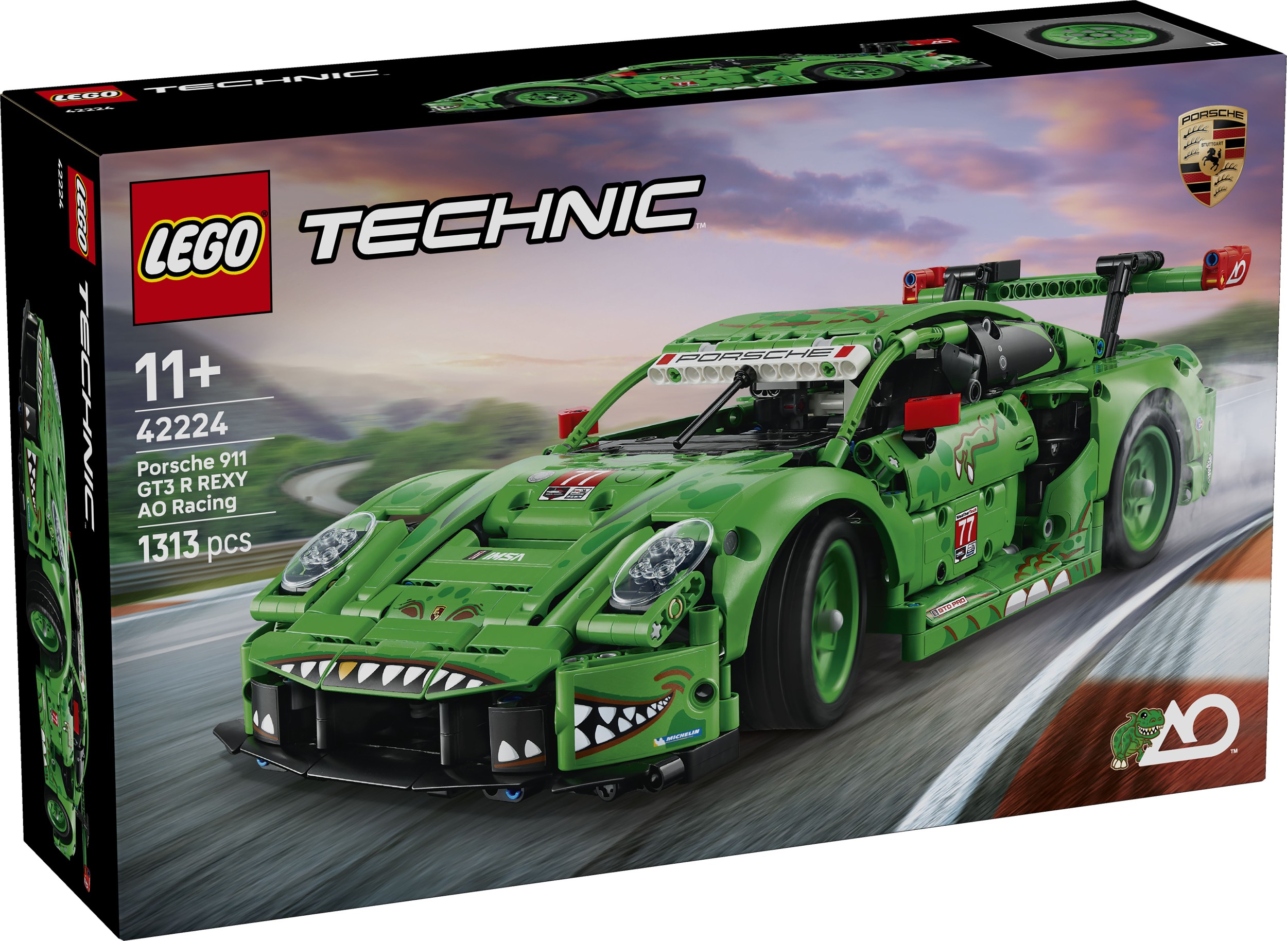 Svět dětí - LEGO® Technic 42224 Auto Porsche 911 GT3 R REXY AO Racing