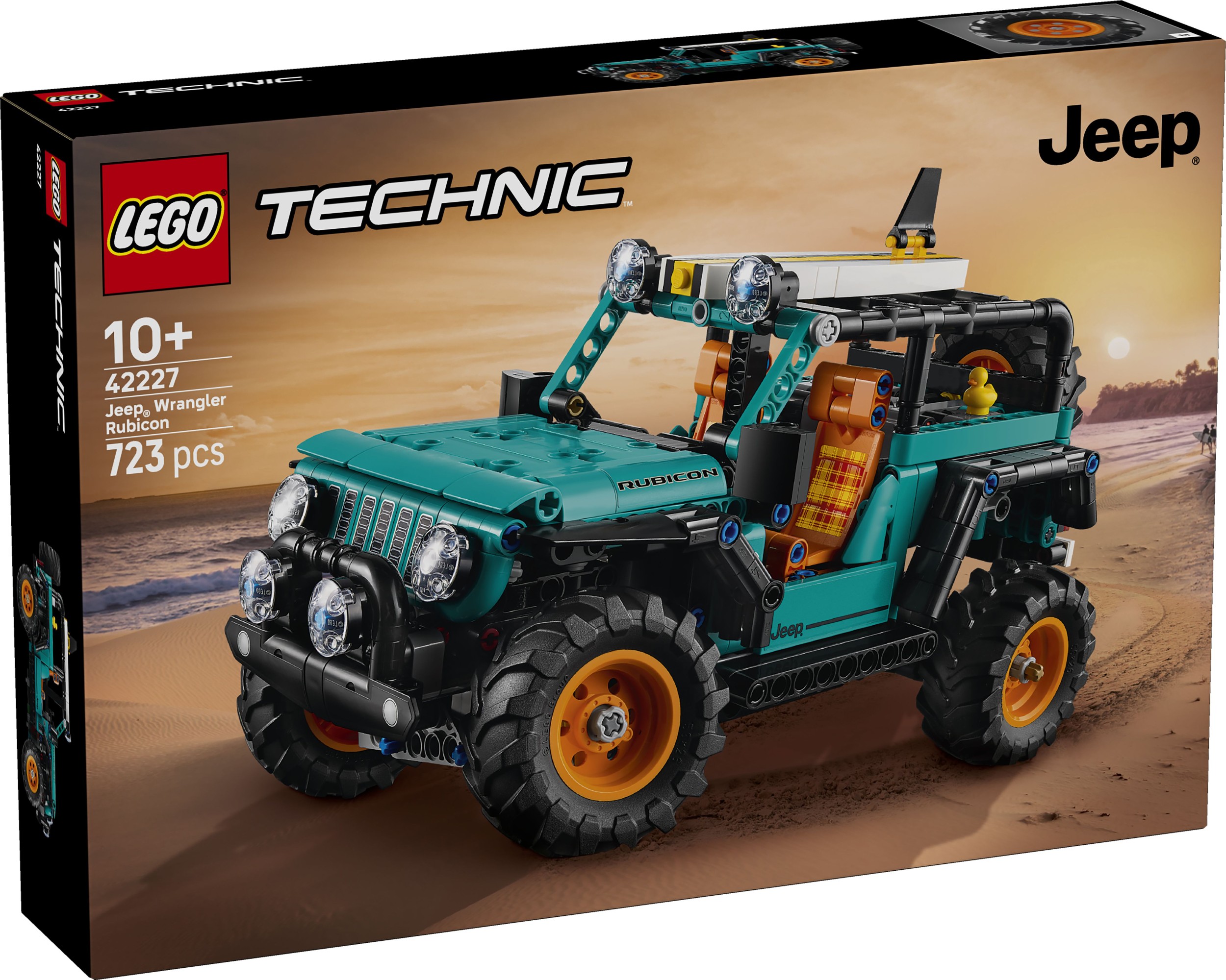 Svět dětí - LEGO® Technic 42227 SUV Jeep® Wrangler Rubicon