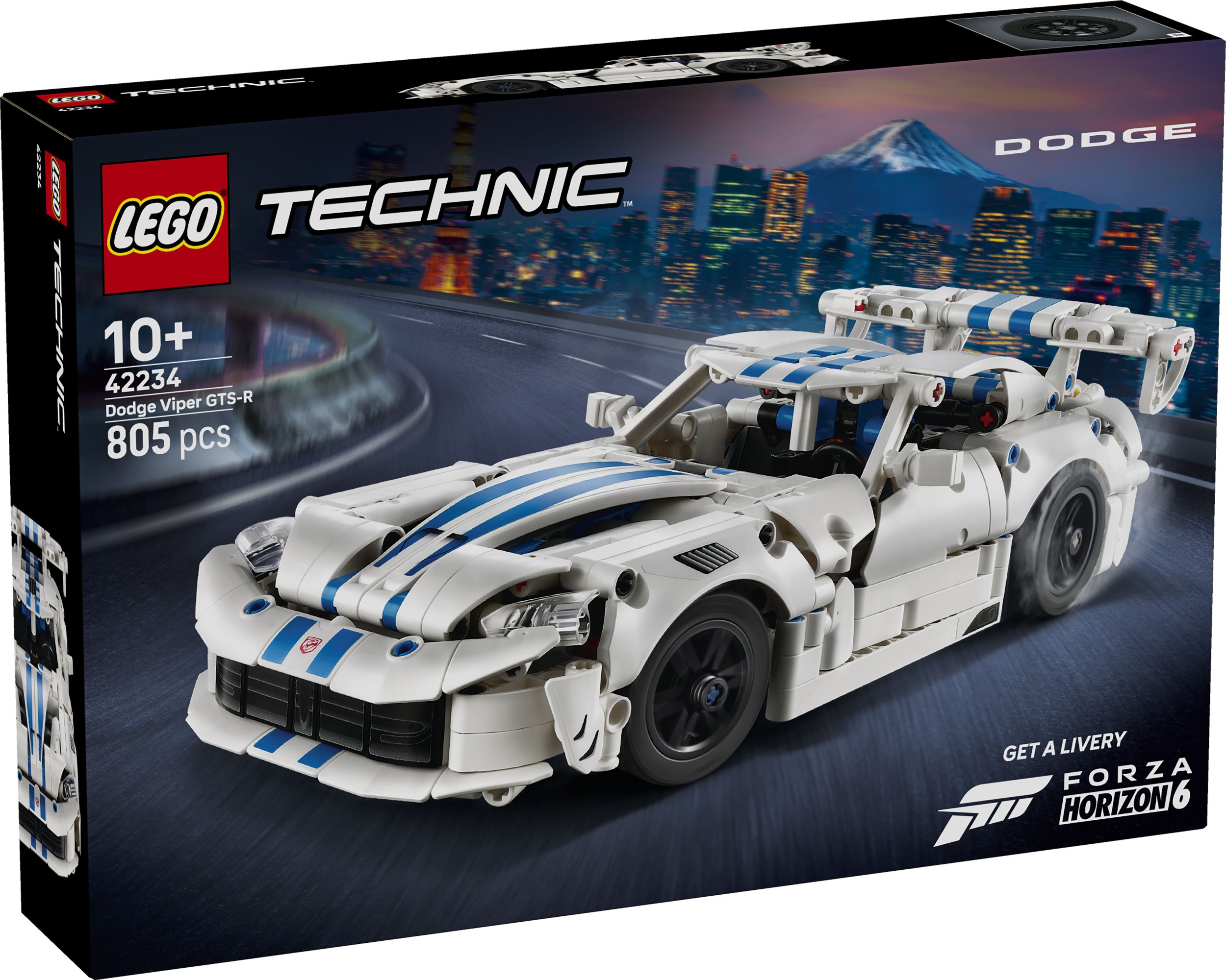 Svět dětí - LEGO® Technic 42234 Sportovní auto Dodge Viper GTS-R