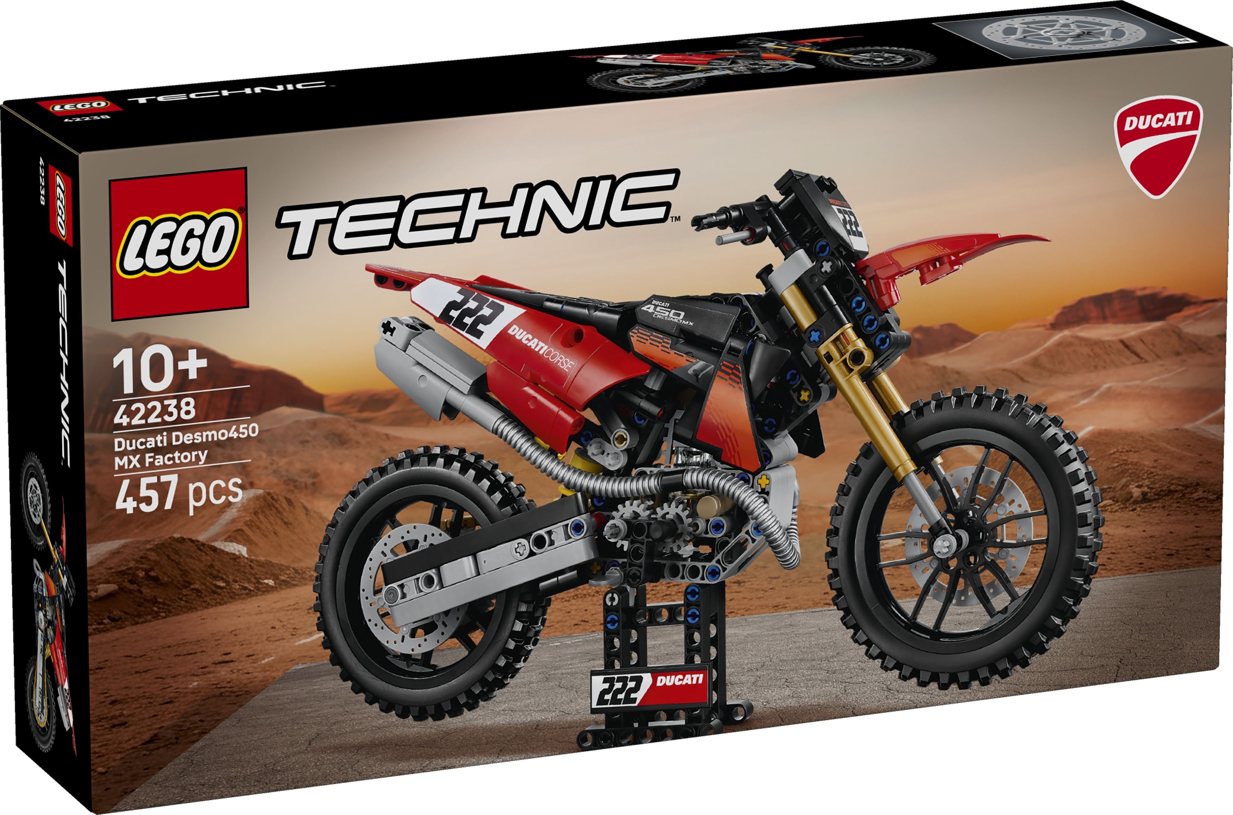 Svět dětí - LEGO® Technic 42238 Motorka Ducati Desmo450 MX Factory