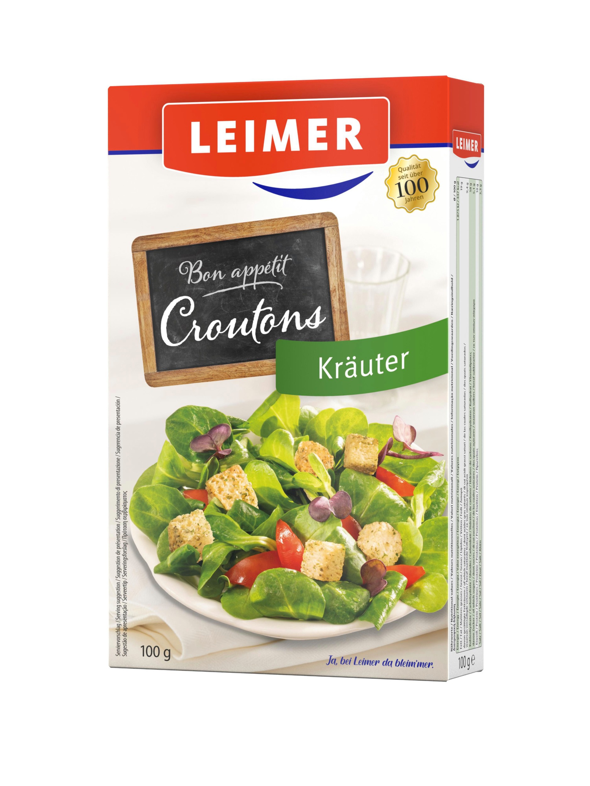 Trvanlivé potraviny - Leimer Krutony s bylinkami 100g