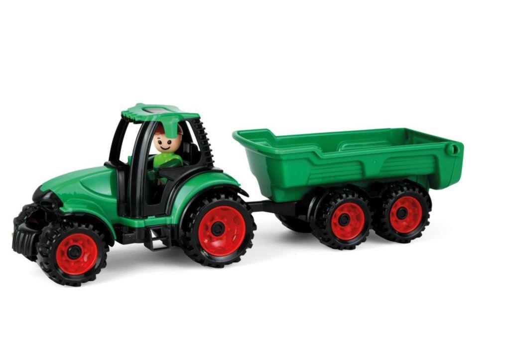 Svět dětí - Lena Truckies Traktor s vlečkou