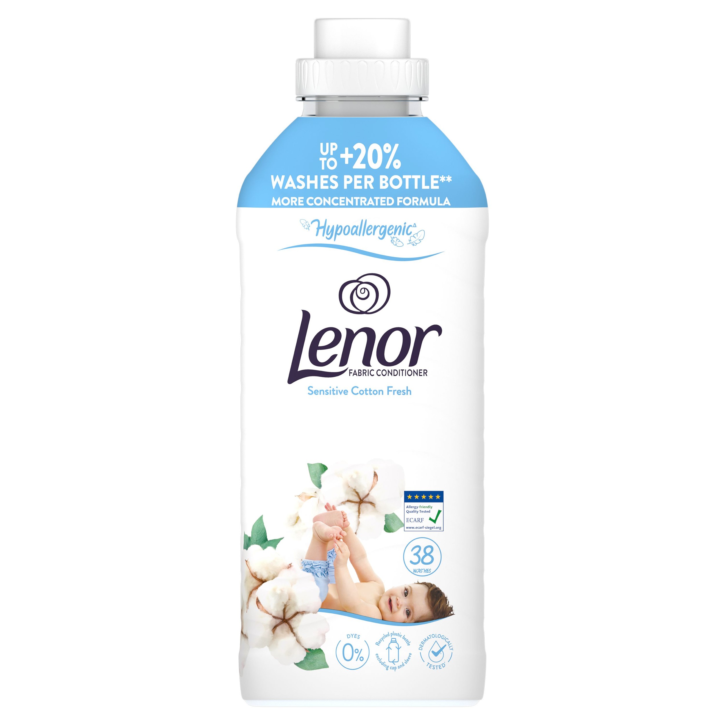 Drogerie a kosmetika - Lenor Aviváž Cotton Fresh 38 / 800ml