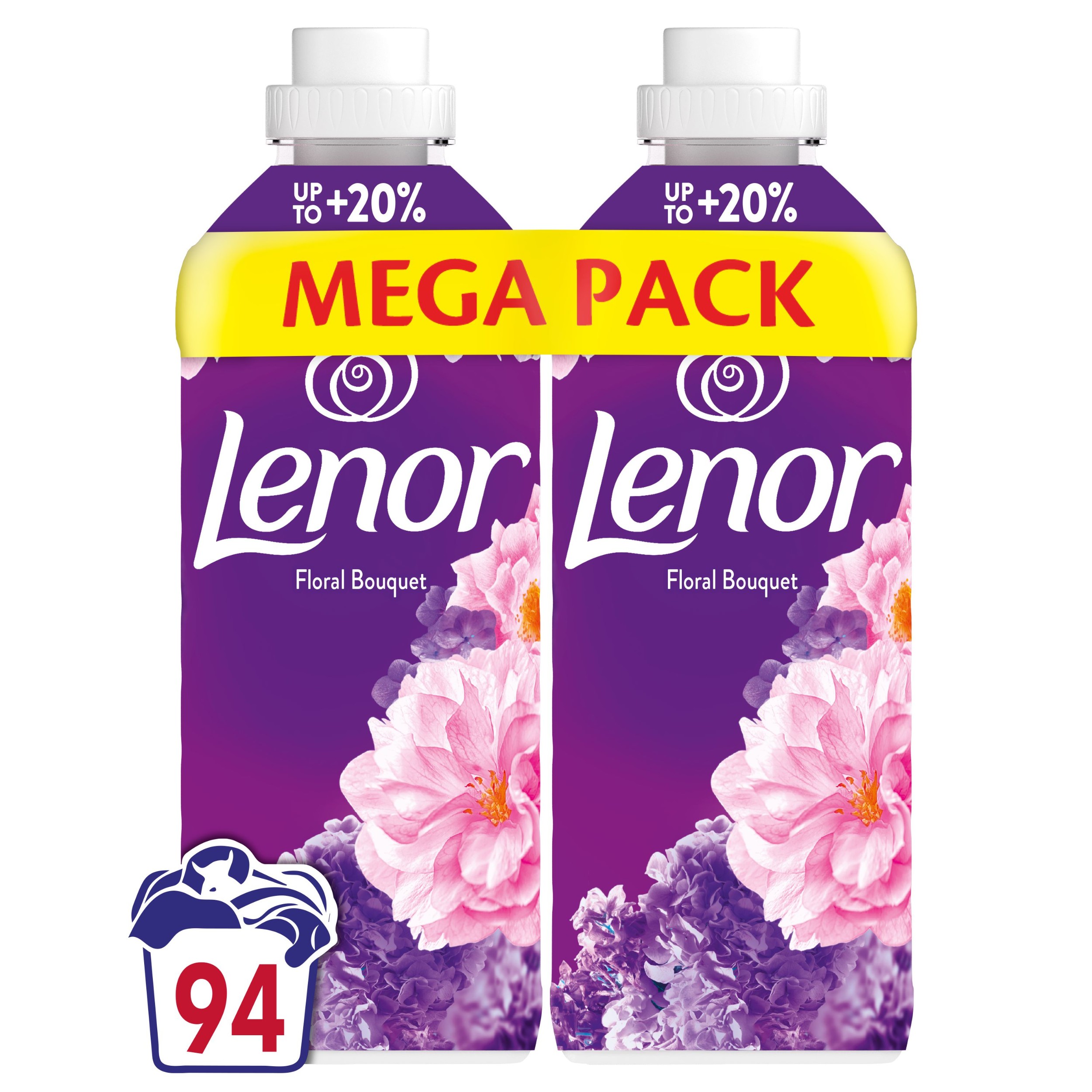 Drogerie a kosmetika - Lenor Aviváž Floral Bouquet 94 / 1974ml