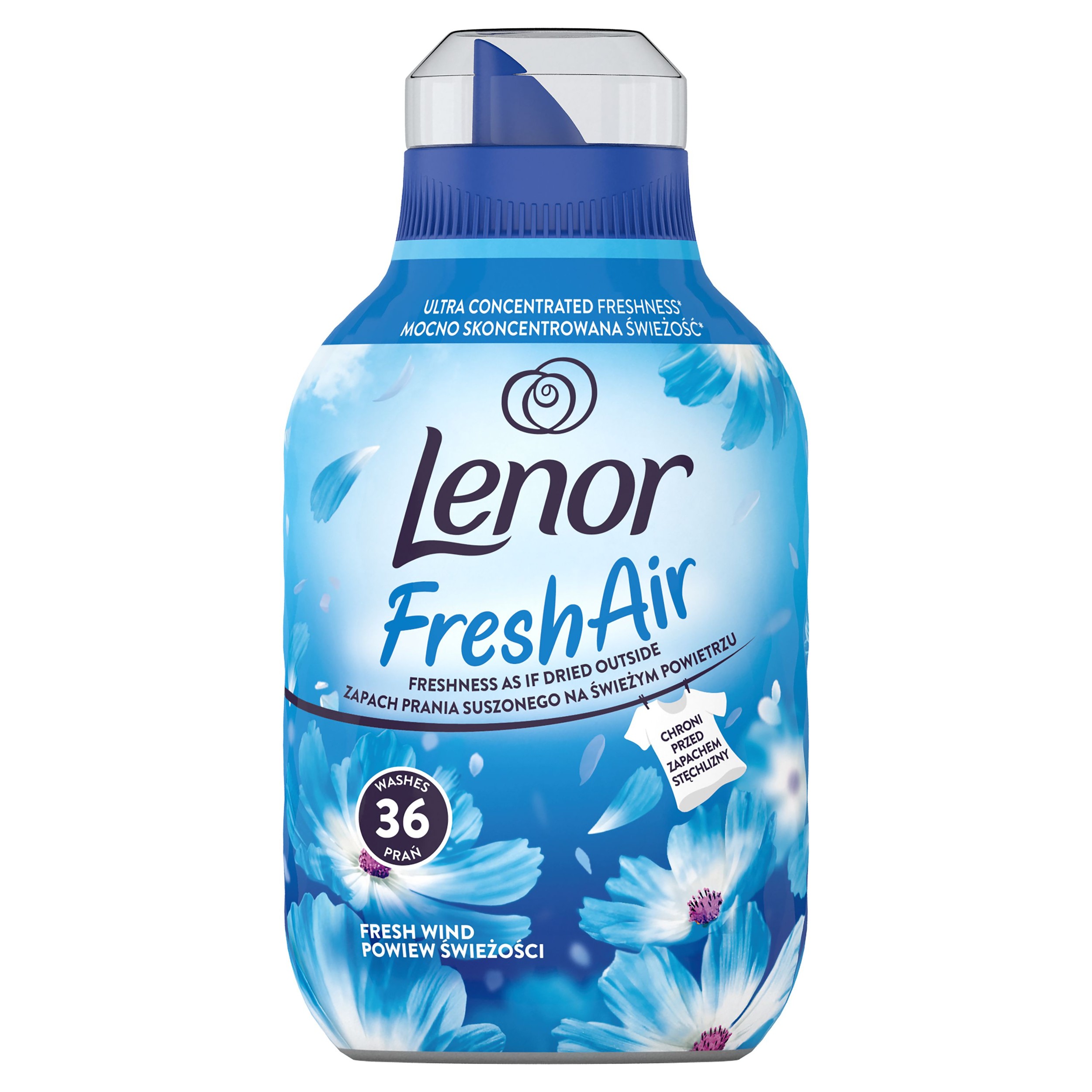 Drogerie a kosmetika - Lenor Aviváž Fresh Wind 36 / 504ml
