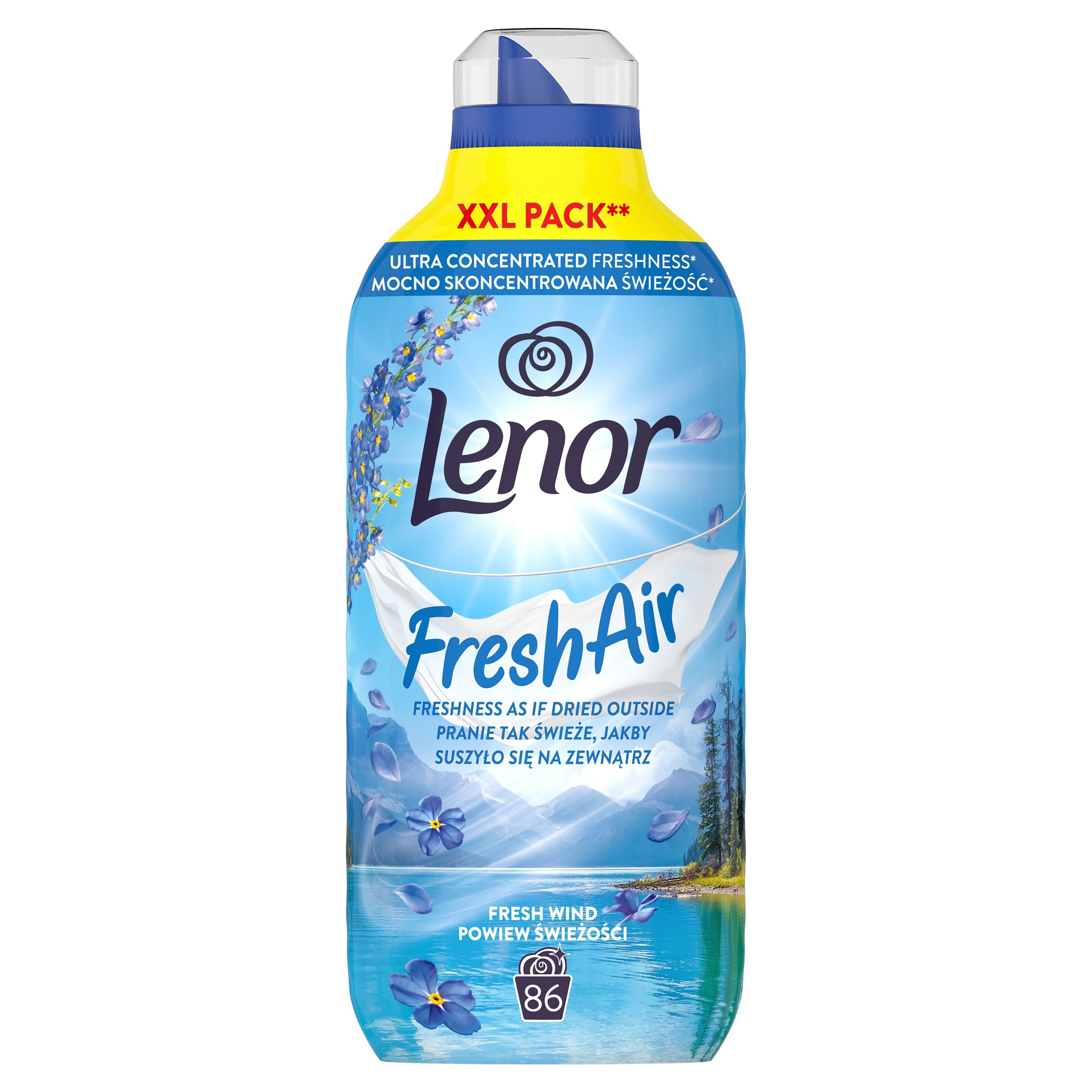 Lenor Aviváž Fresh Wind 86 / 1204ml